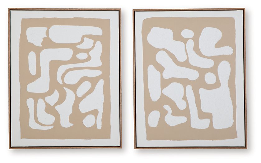 Waldett Wall Art (Set of 2) - Luxury Home Furniture (MI)