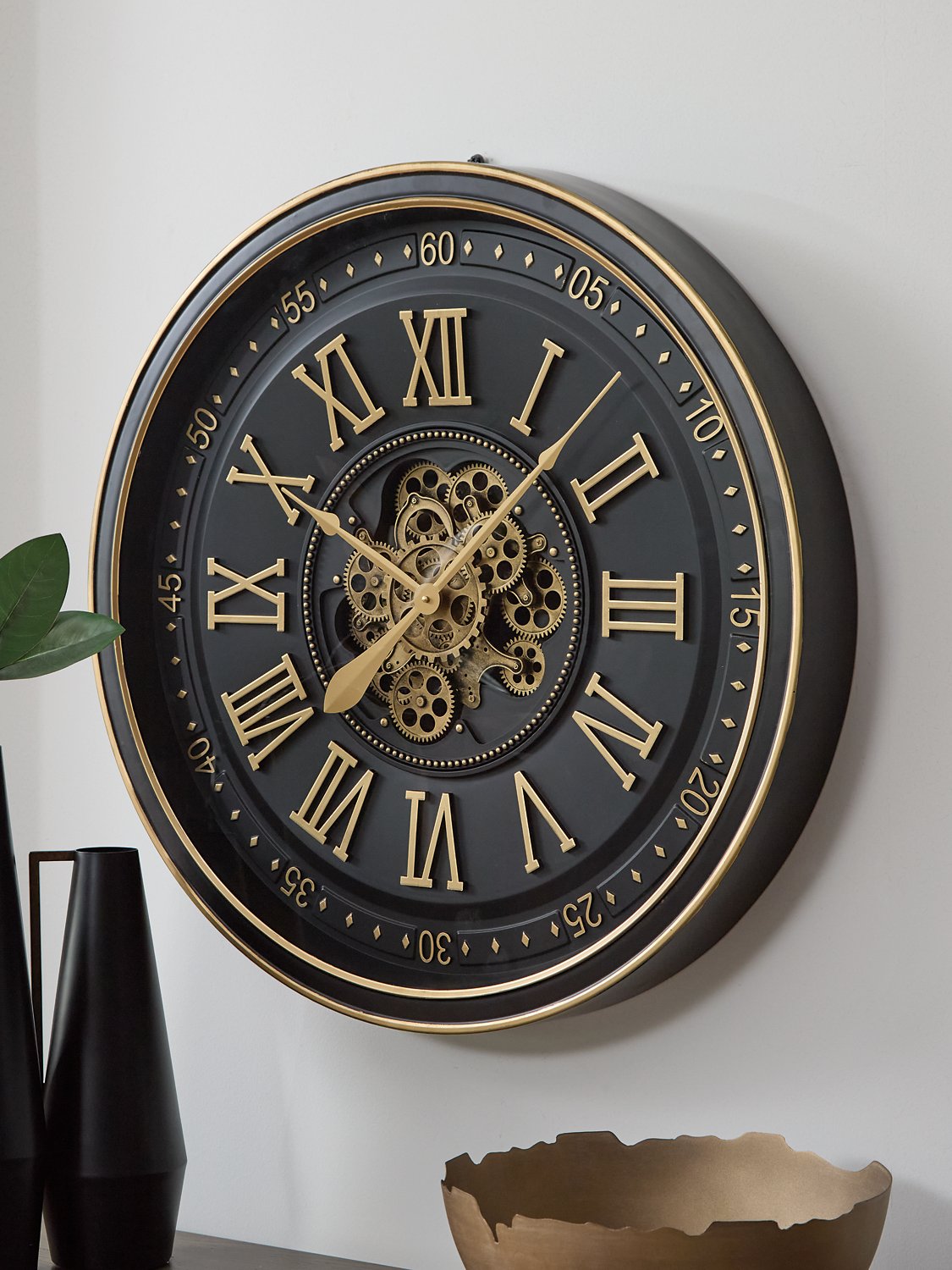 Dairton Wall Clock - Luxury Home Furniture (MI)