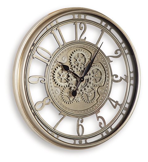 Gilover Wall Clock - Luxury Home Furniture (MI)
