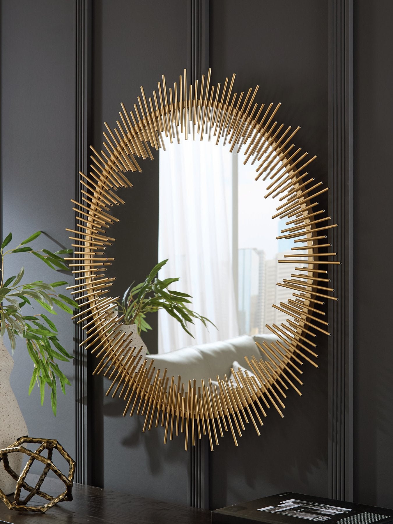Wainport Accent Mirror - Luxury Home Furniture (MI)