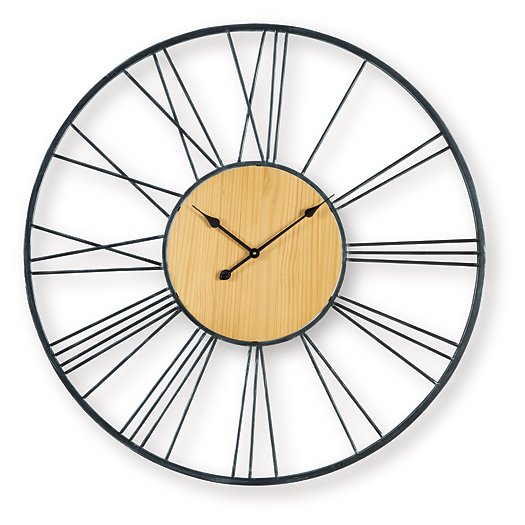 Brockett Wall Clock - Luxury Home Furniture (MI)