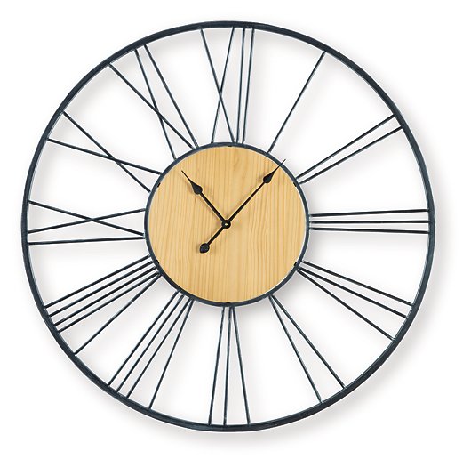 Brockett Wall Clock - Luxury Home Furniture (MI)