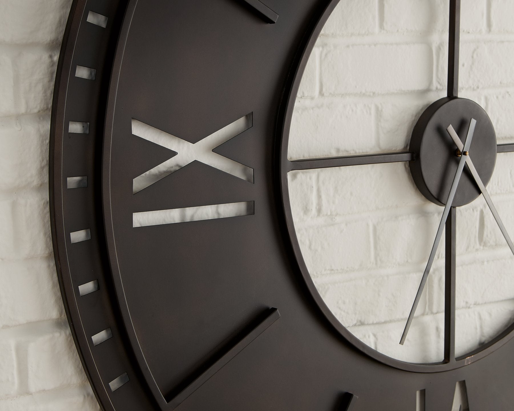 Lytle Wall Clock - Luxury Home Furniture (MI)