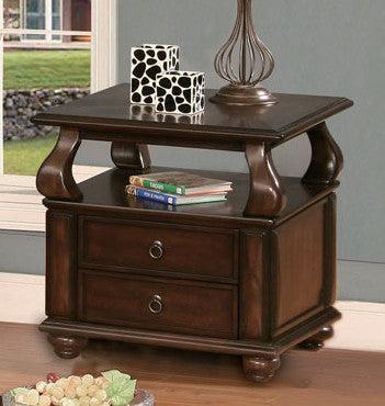 Acme Amado End Table in Espresso 80012 - Luxury Home Furniture (MI)