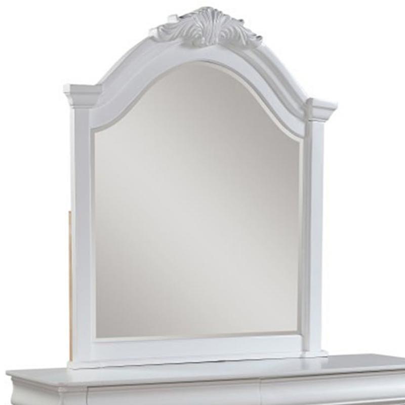 ACME Estrella Youth Dresser Mirror in White 30244 - Luxury Home Furniture (MI)