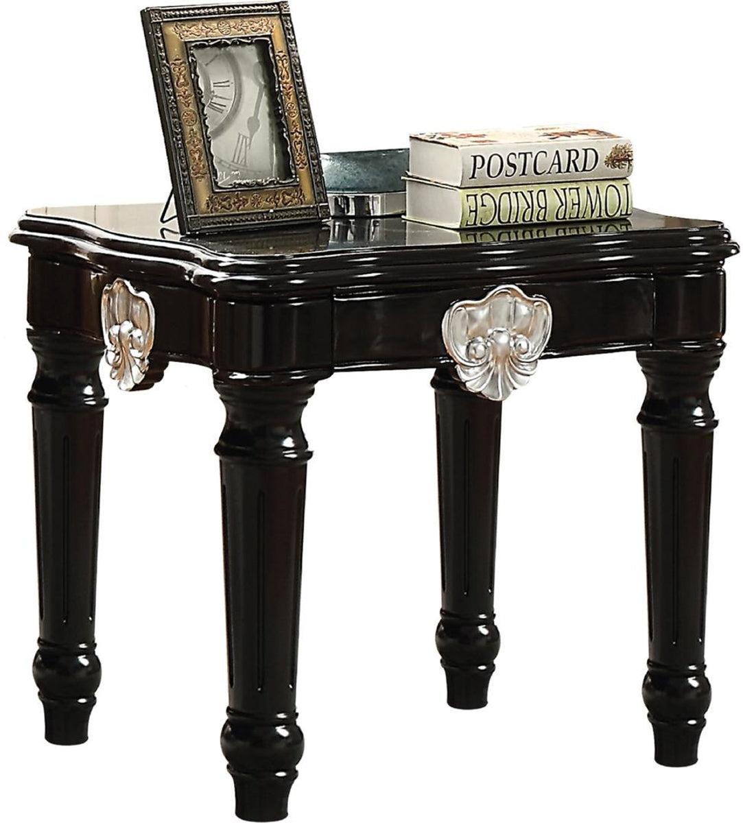 Acme Furniture Ernestine End Table in Black 82112 - Luxury Home Furniture (MI)