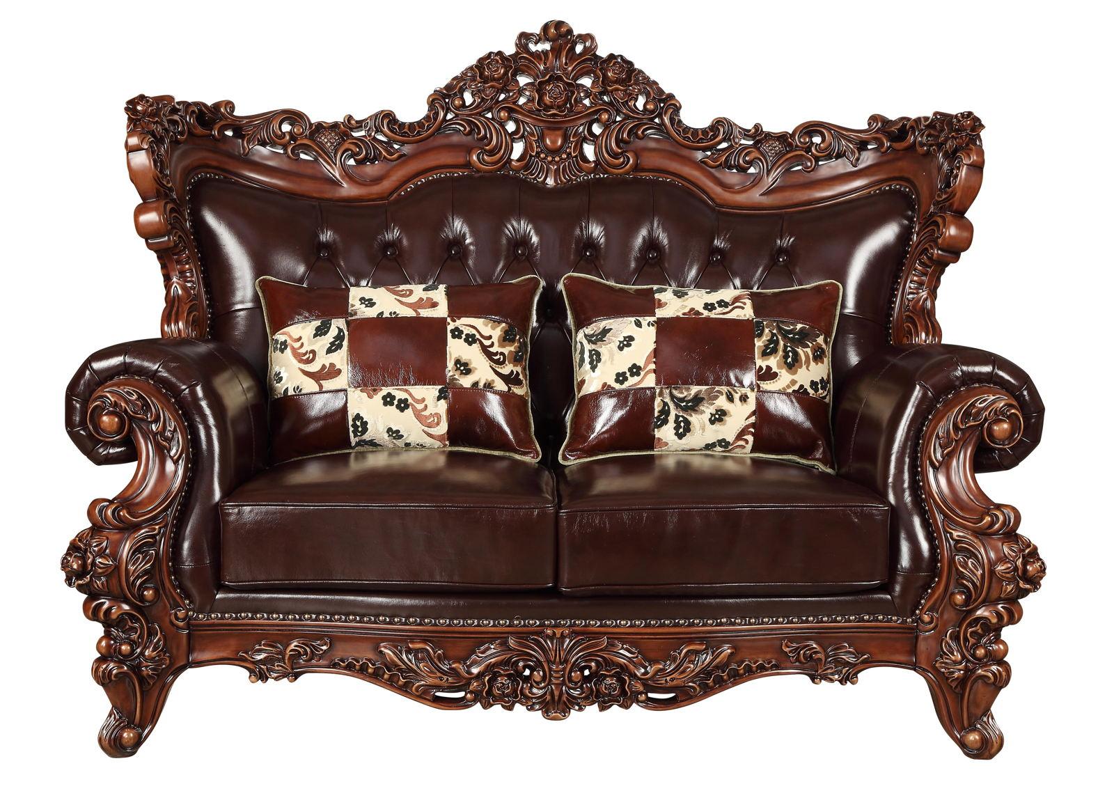 Acme Furniture Forsythia Loveseat in Espresso 53071 - Luxury Home Furniture (MI)