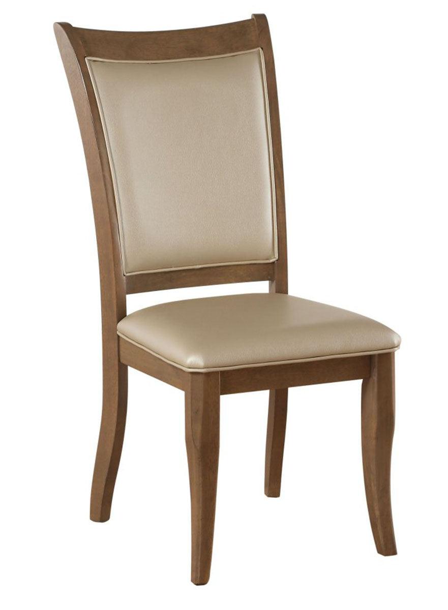 Acme Furniture Harald Side Chair in Beige and Gray (Set of 2) 71767 - Luxury Home Furniture (MI)