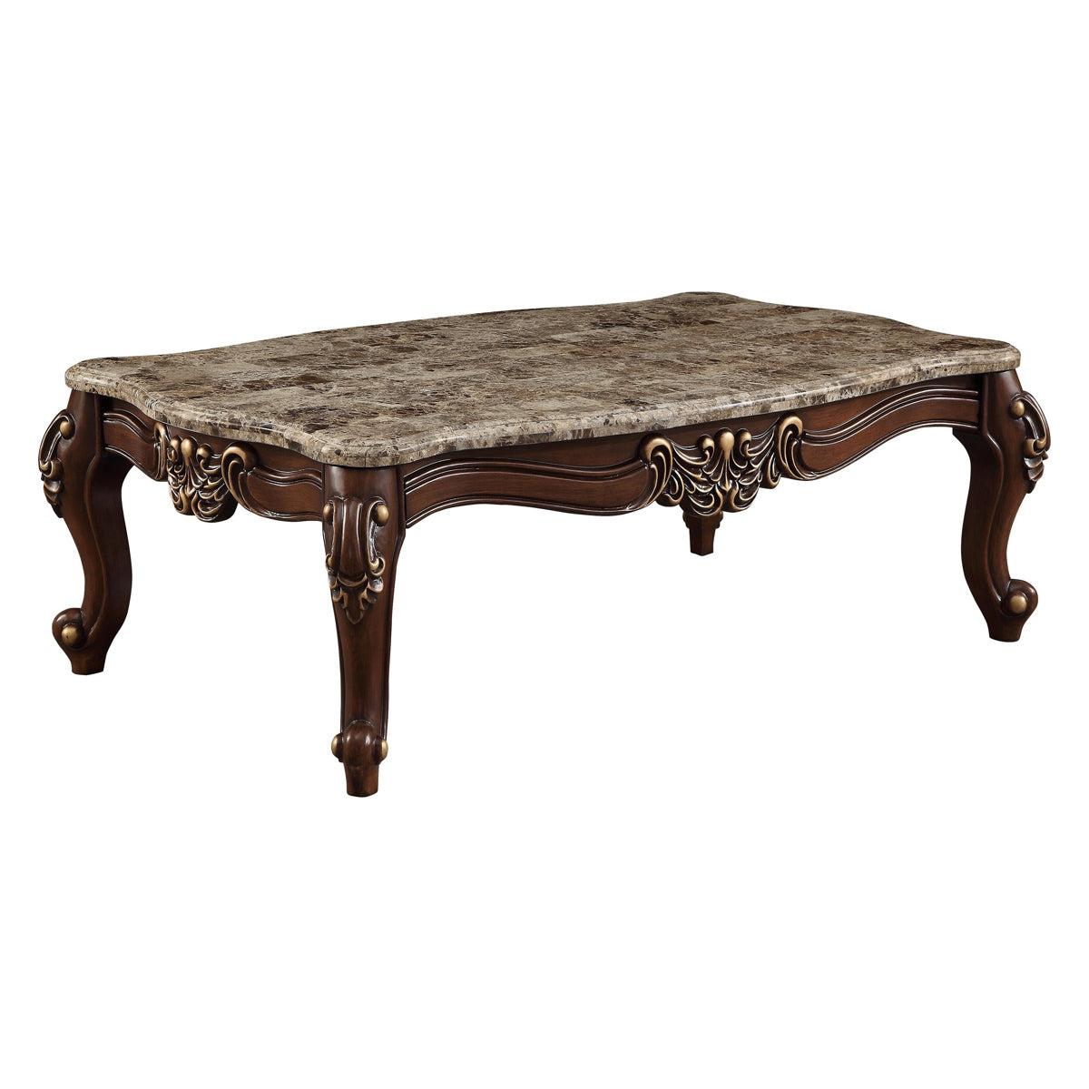 Acme Furniture Mehadi Coffee Table in Walnut 81695 - Luxury Home Furniture (MI)