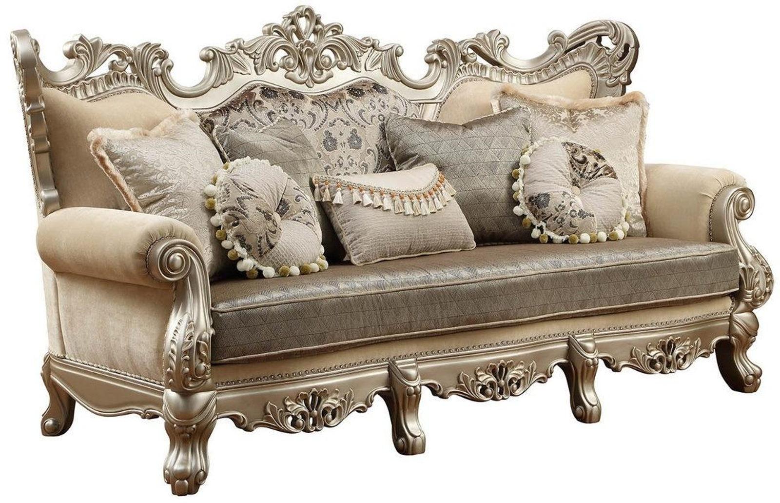 Acme Furniture Ranita Sofa in Champagne 51040 - Luxury Home Furniture (MI)
