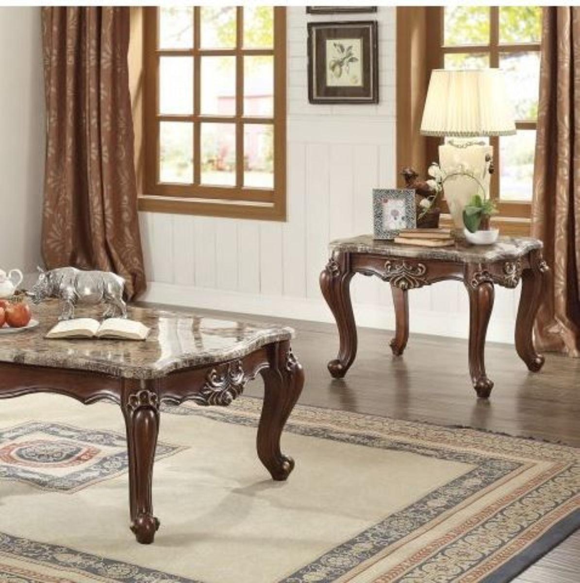 Acme Furniture Shalisa End Table in Walnut 81052 - Luxury Home Furniture (MI)