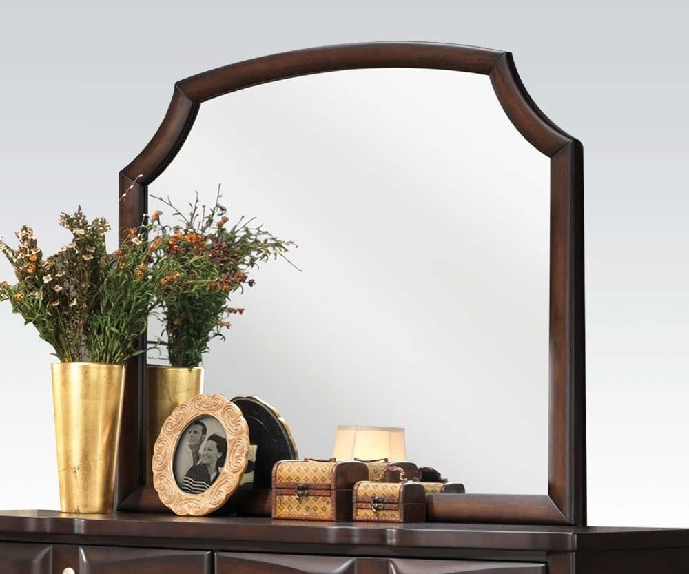 Acme Lancaster Landscape Mirror in Espresso 24574 - Luxury Home Furniture (MI)
