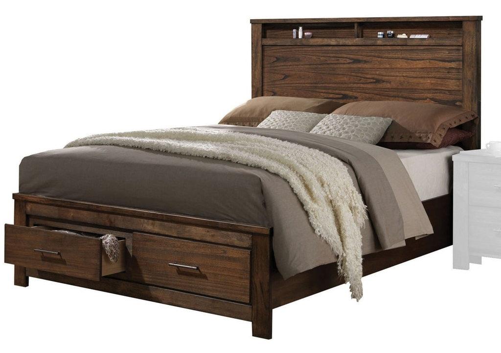 Acme Merrilee King Storage Bed in Oak 21677EK - Luxury Home Furniture (MI)