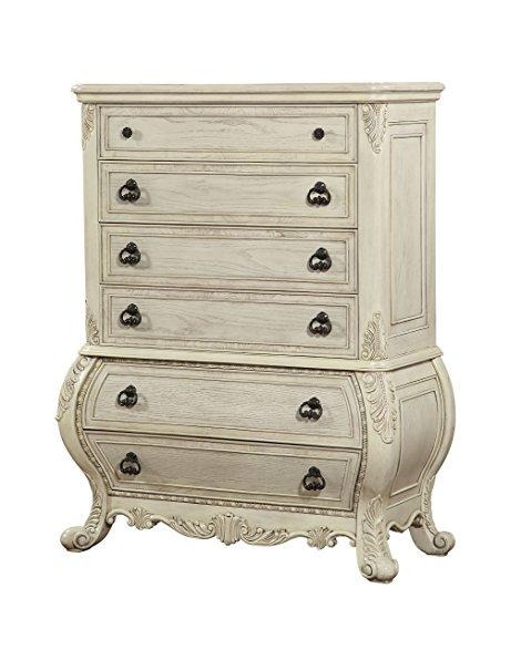Acme Ragenardus Chest in Antique White 27016 - Luxury Home Furniture (MI)