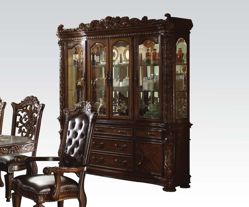 Acme Vendome Cherry Finish Buffet and Hutch 60006 - Luxury Home Furniture (MI)