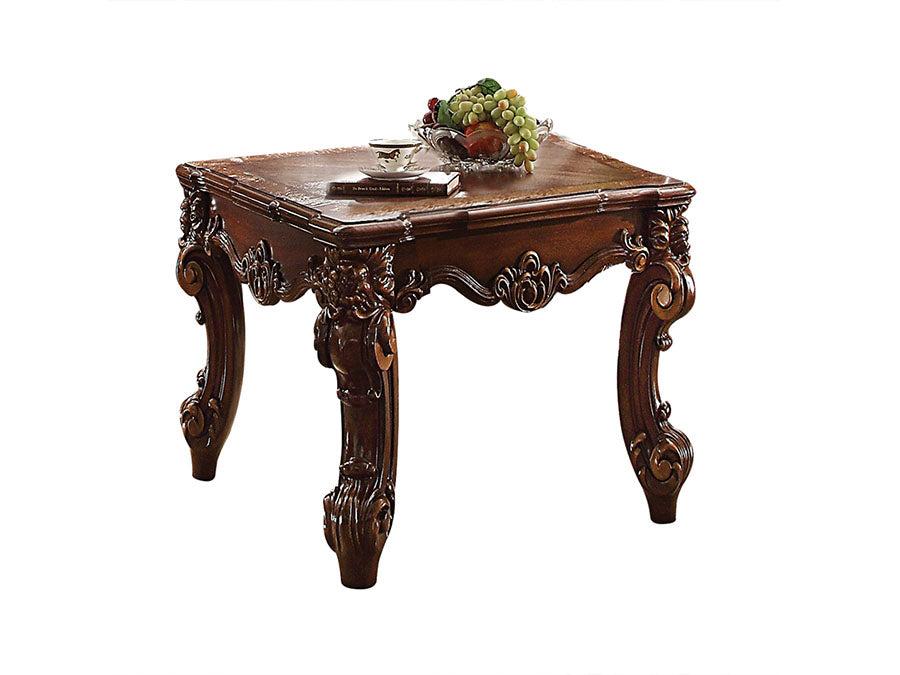 Acme Vendome End Table in Cherry 83131 - Luxury Home Furniture (MI)