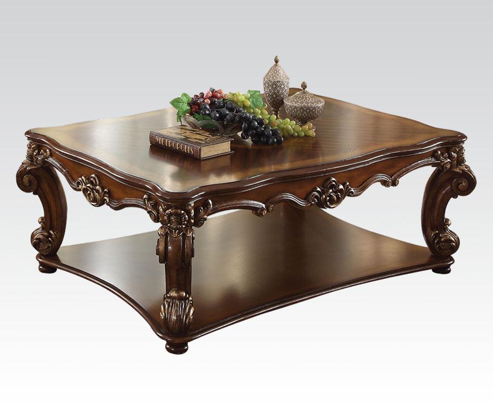 Acme Vendome Rectangular Coffee Table in Cherry 82000 - Luxury Home Furniture (MI)