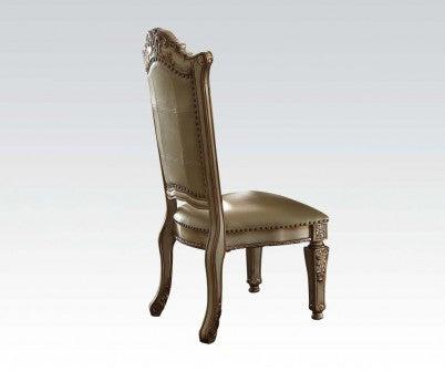 Acme Vendome Side Chair (Set of 2) in Gold Patina 63003 - Luxury Home Furniture (MI)