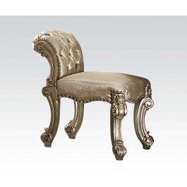 Acme Vendome Vanity Stool Gold Patina 23008 - Luxury Home Furniture (MI)