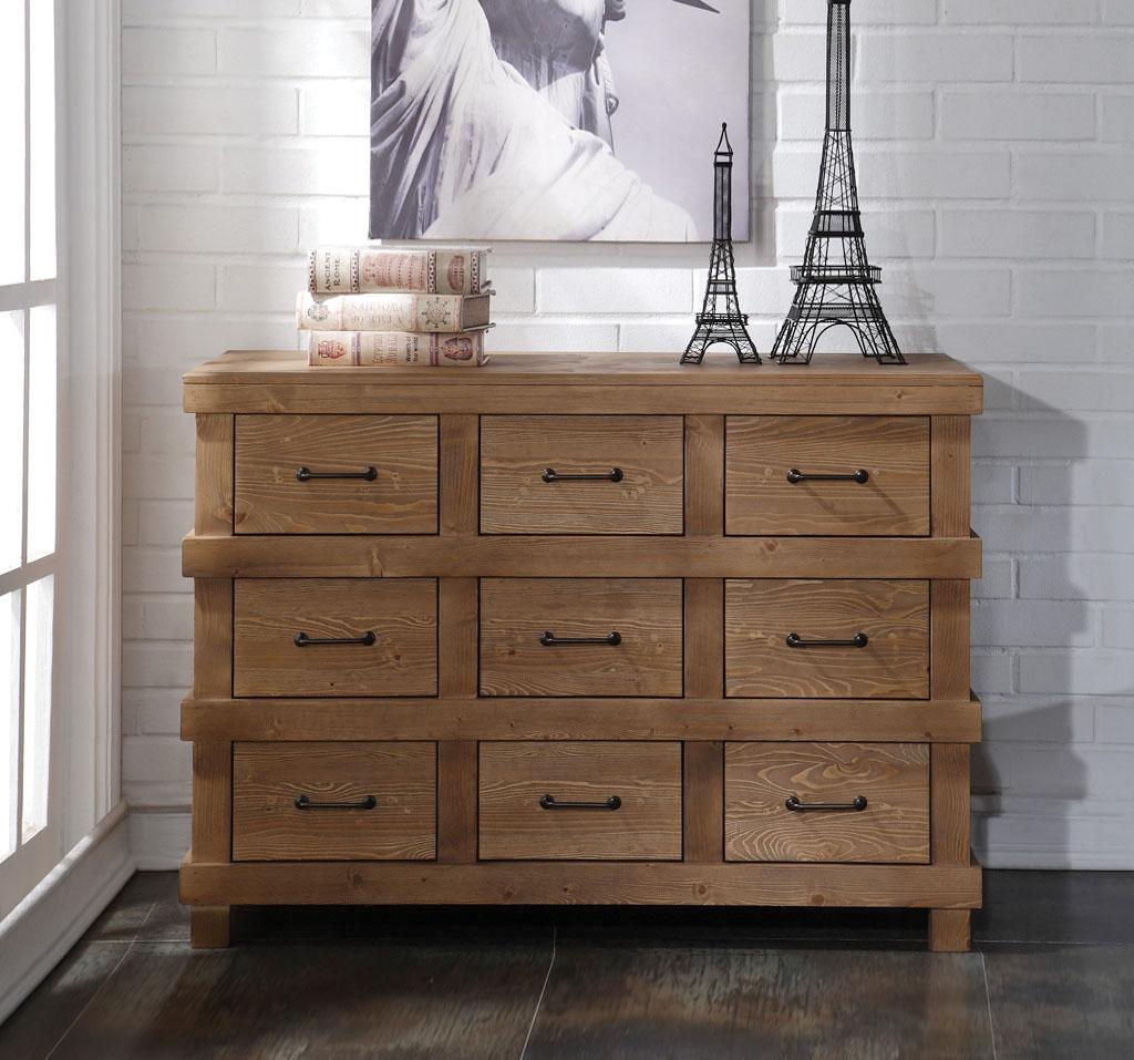 Adams Antique Oak Dresser - Luxury Home Furniture (MI)