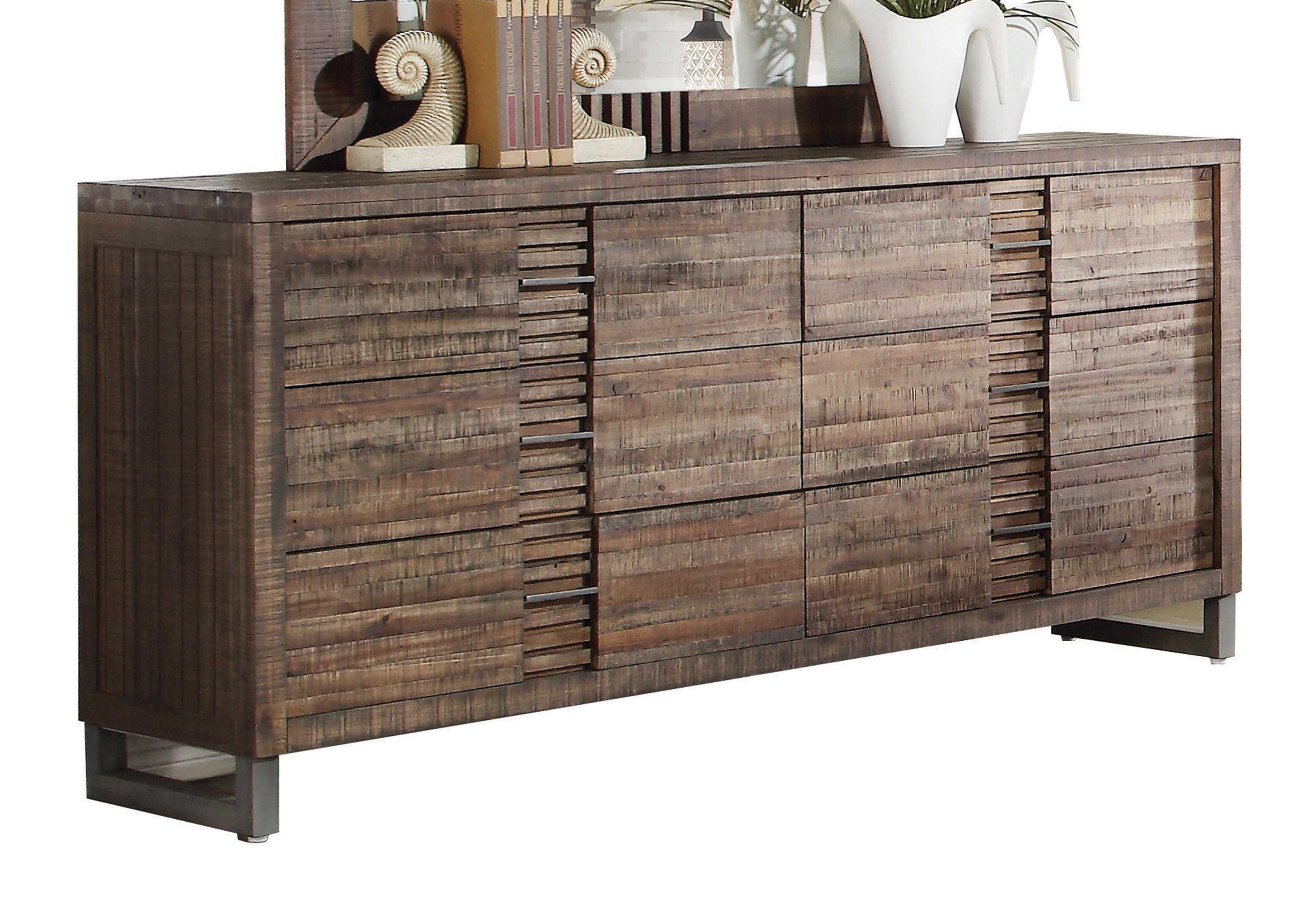 Andria Reclaimed Oak Dresser - Luxury Home Furniture (MI)