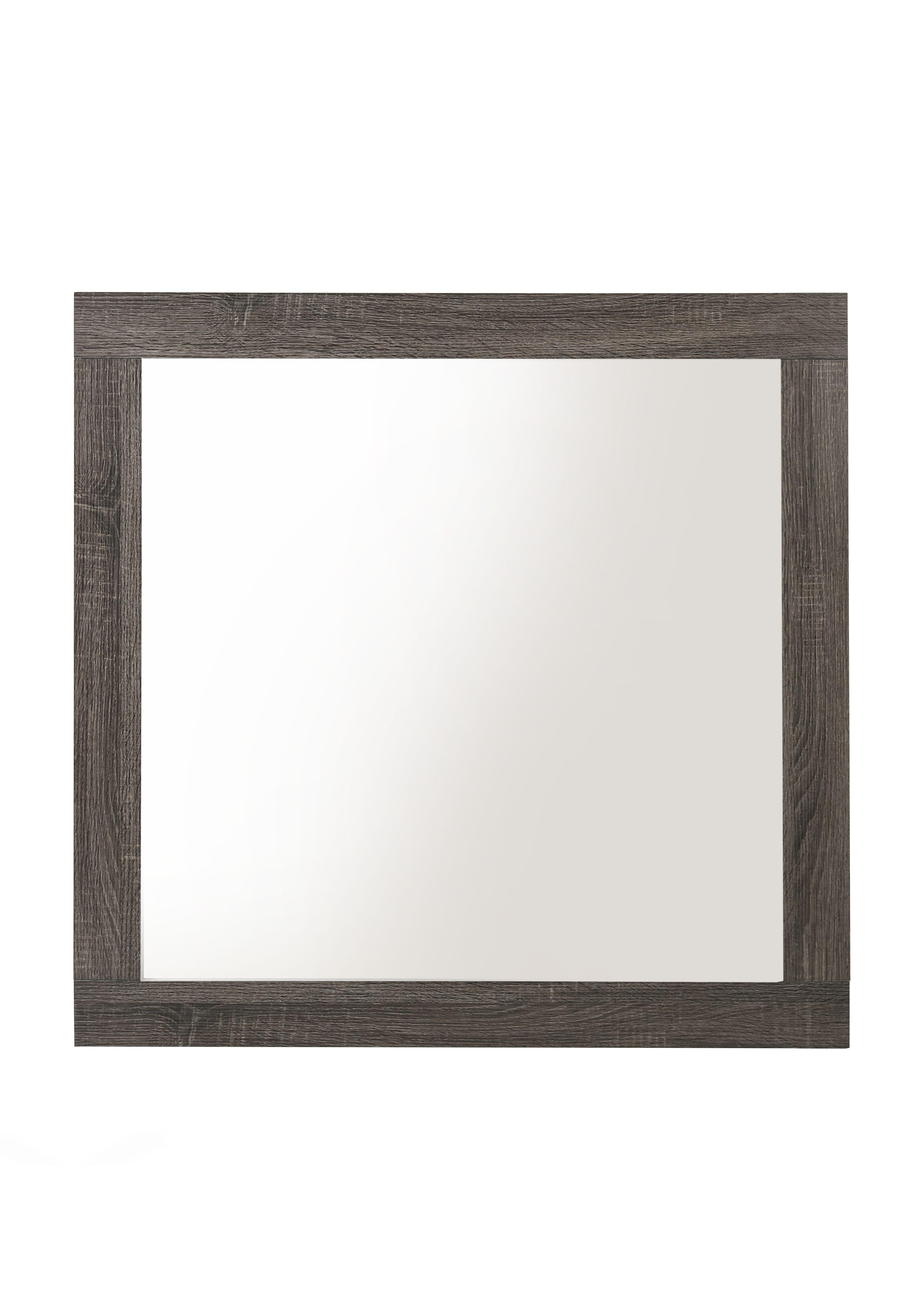 Avantika Rustic Gray Oak Mirror - Luxury Home Furniture (MI)