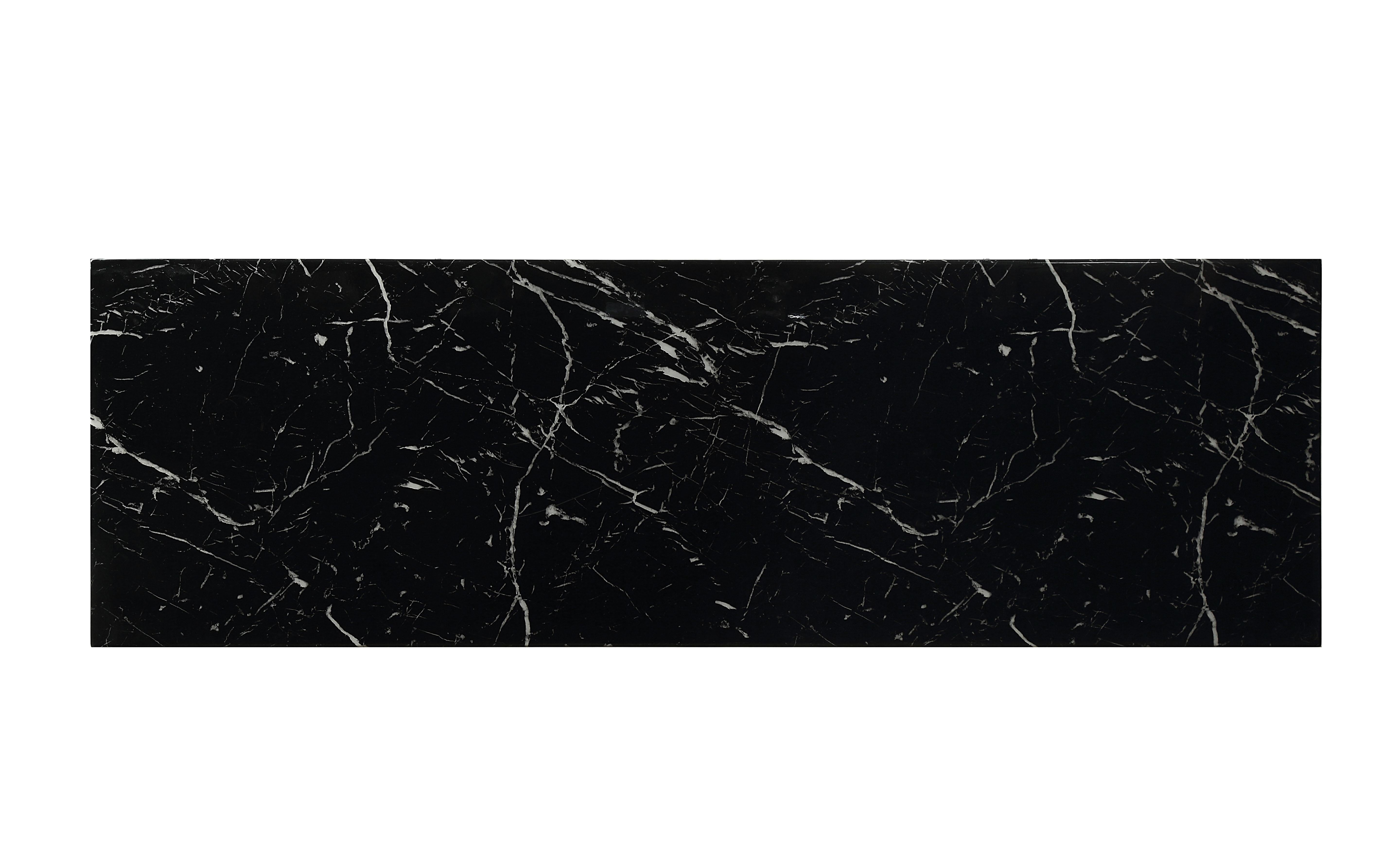 Brancaster Marble & Aluminum Bar Table - Luxury Home Furniture (MI)