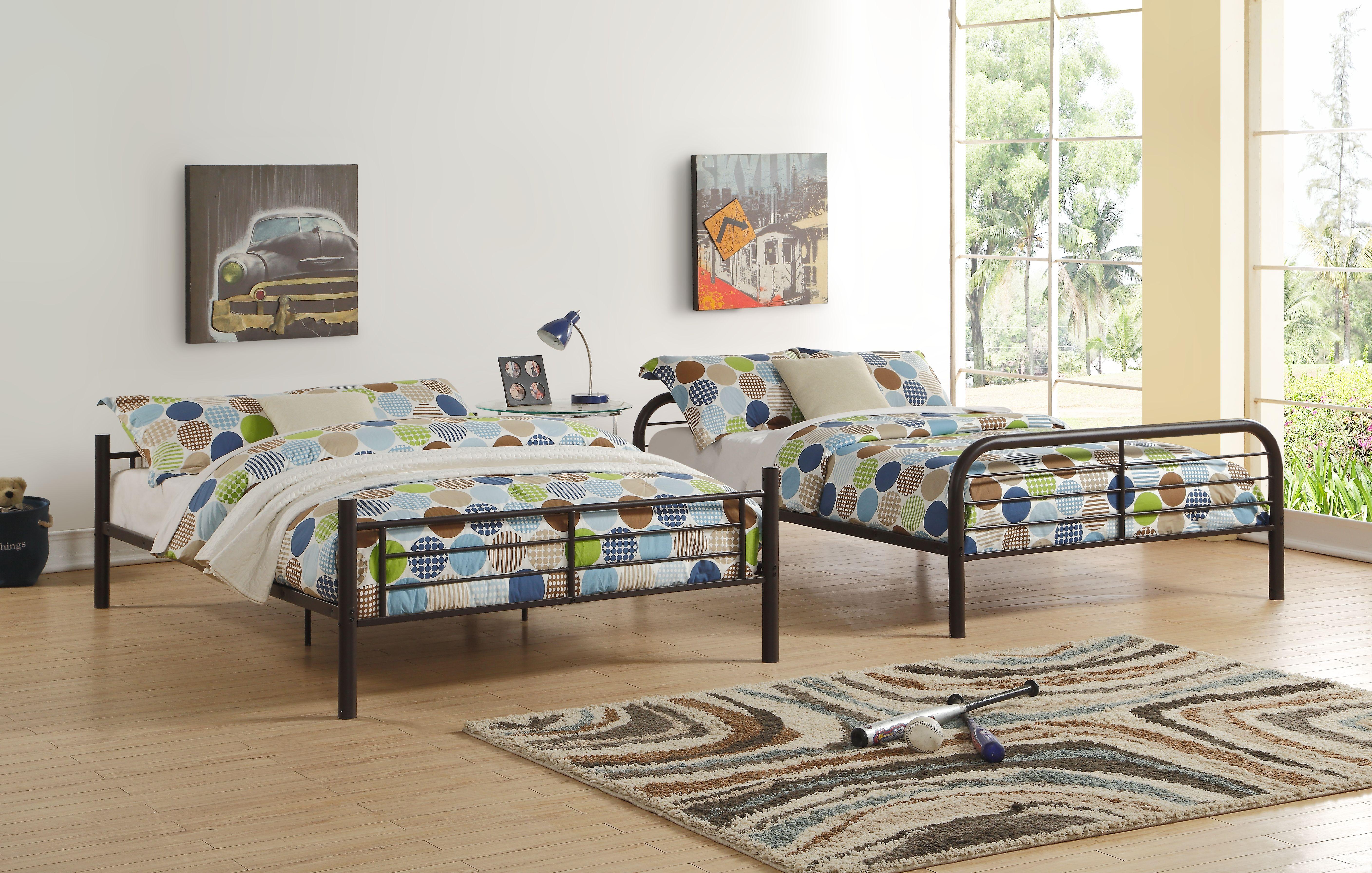 Bristol Dark Brown Bunk Bed (Full/Full) - Luxury Home Furniture (MI)