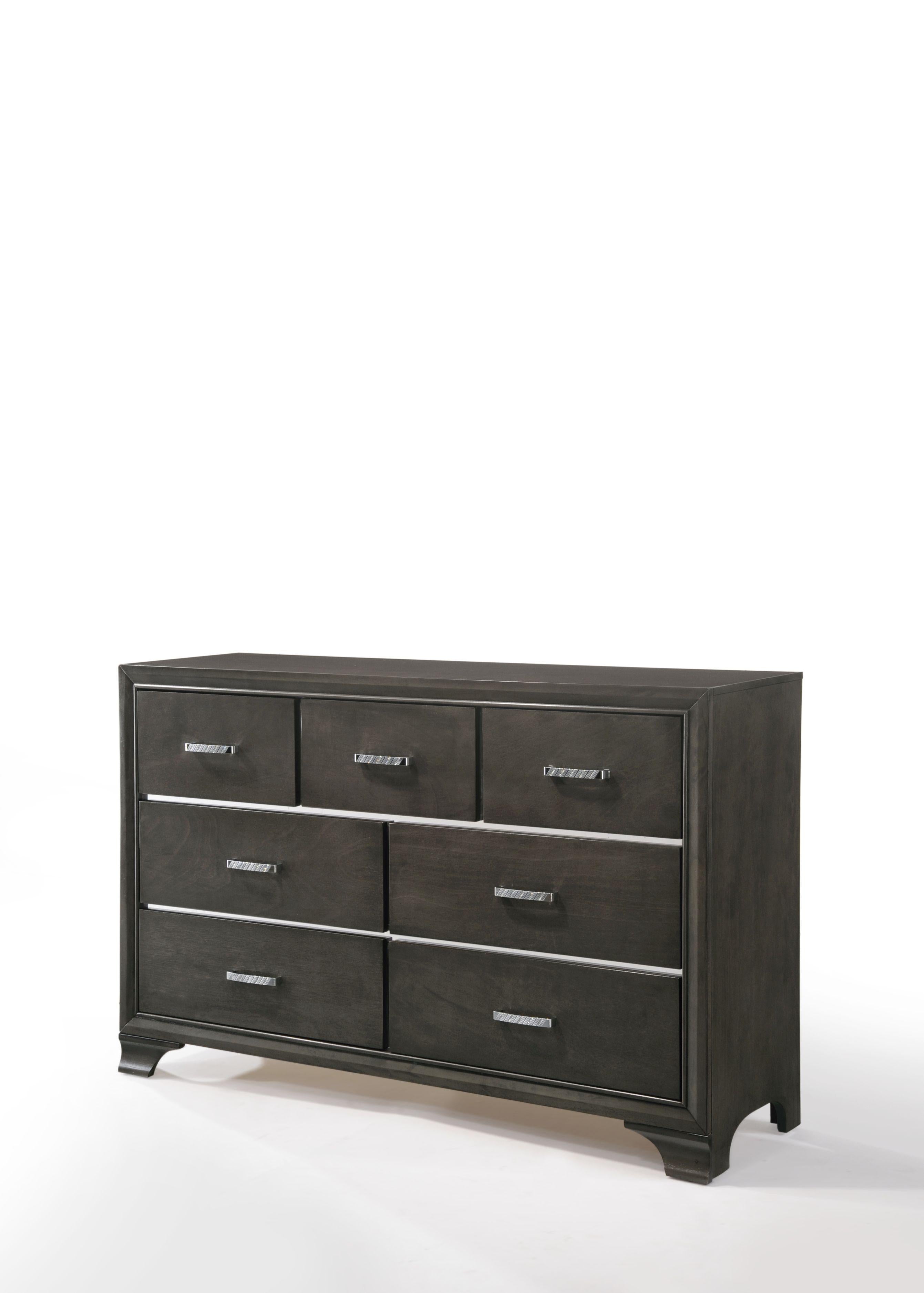 Carine II Gray Dresser - Luxury Home Furniture (MI)