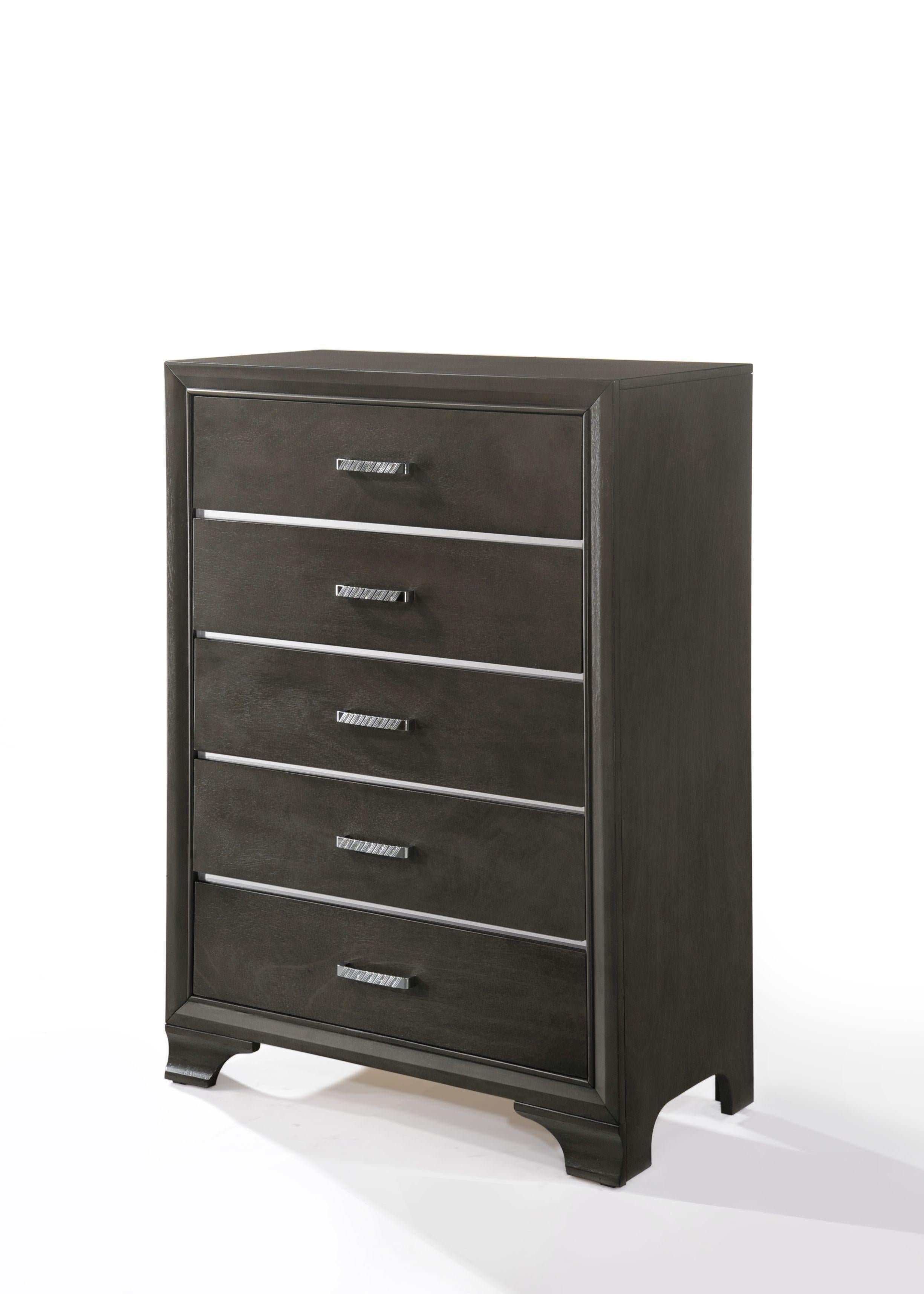 Carine II Gray Chest - Luxury Home Furniture (MI)