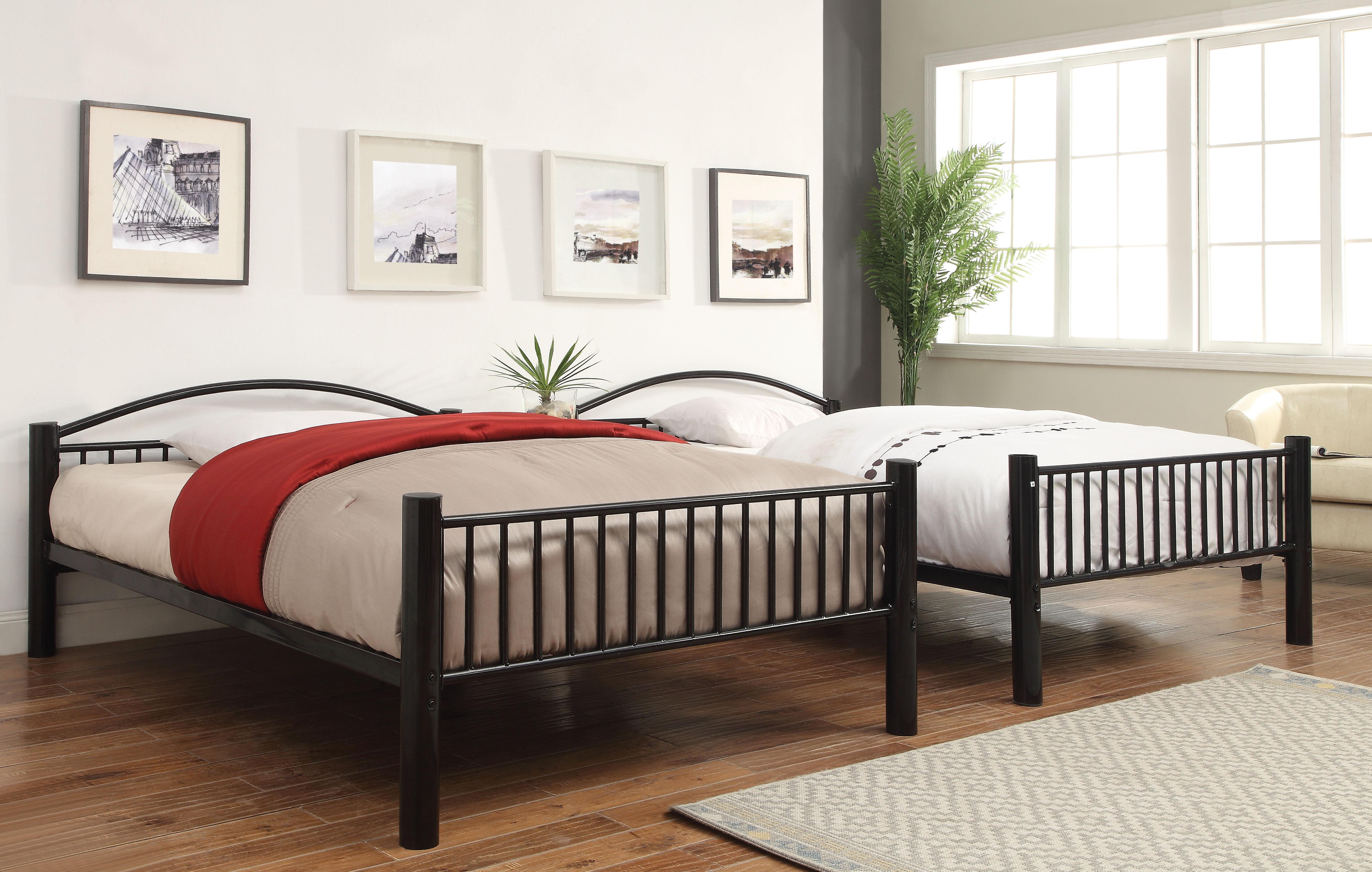 Cayelynn Black Bunk Bed (Full/Full) - Luxury Home Furniture (MI)