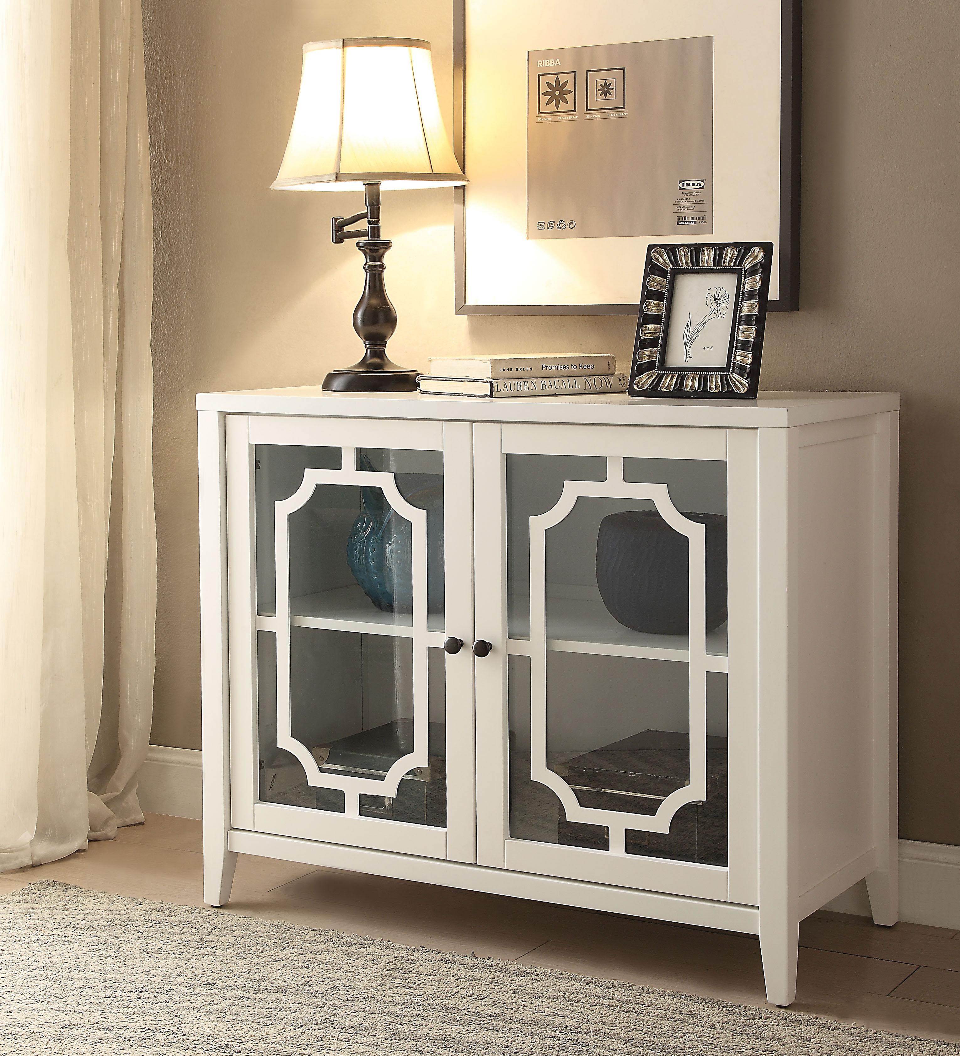 Ceara White Console Table - Luxury Home Furniture (MI)