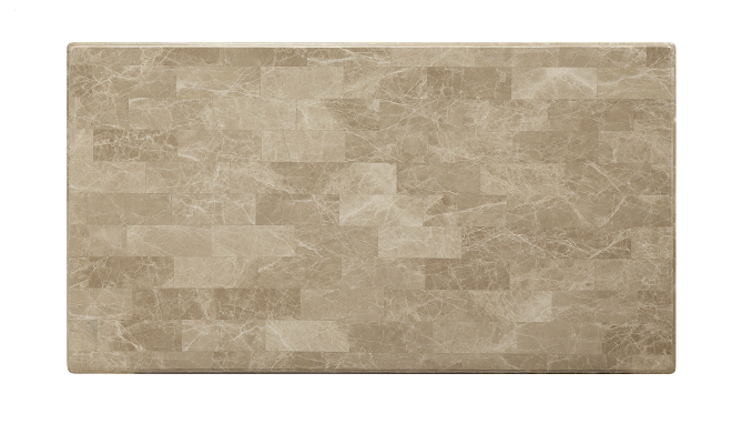 Daesha Marble & Antique Gold Coffee Table - Luxury Home Furniture (MI)