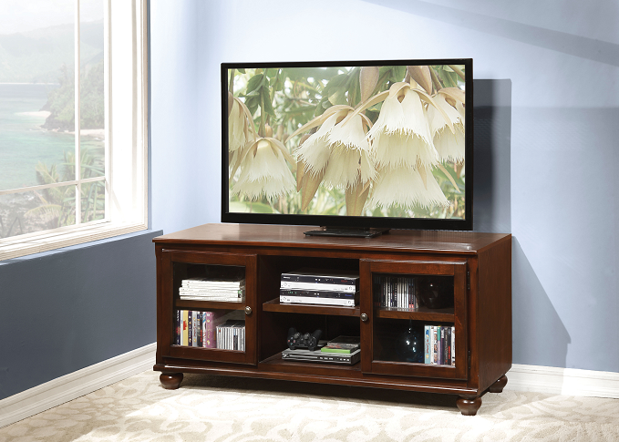 Dita Walnut TV Stand - Luxury Home Furniture (MI)