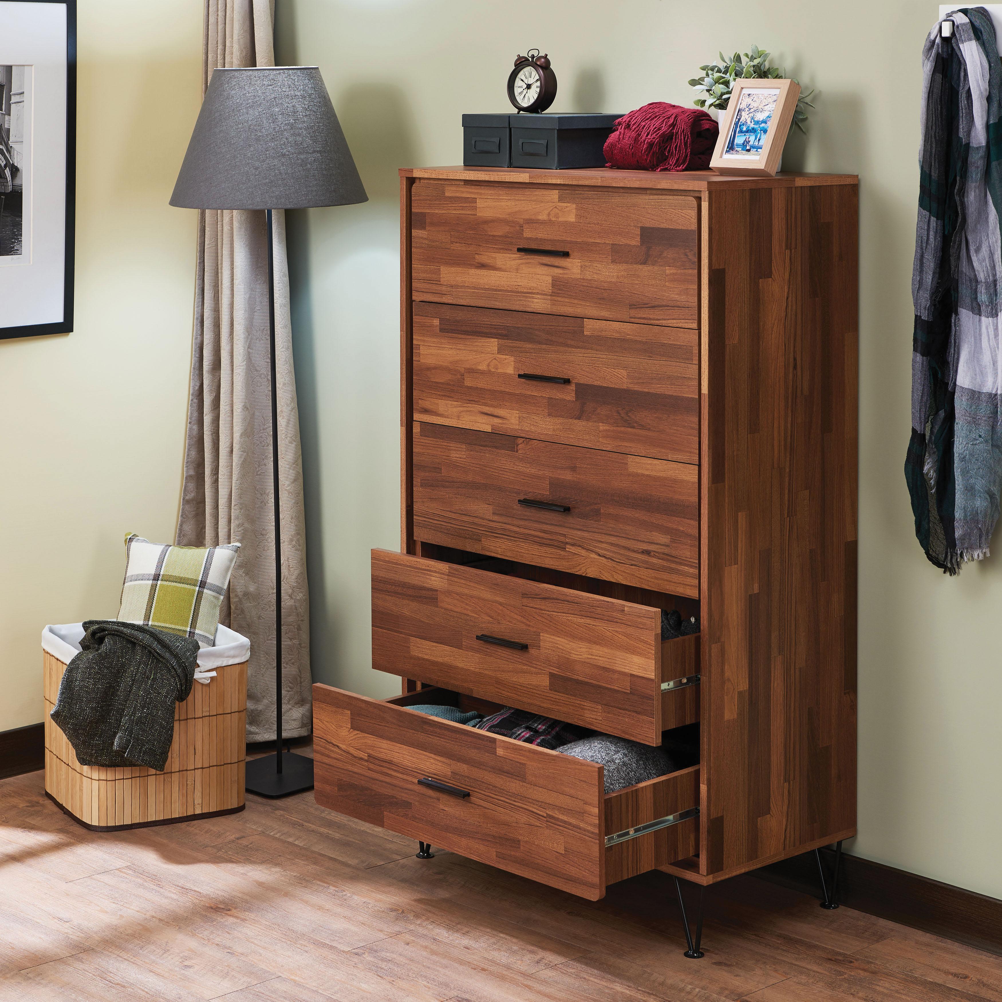 Deoss Walnut Chest - Luxury Home Furniture (MI)