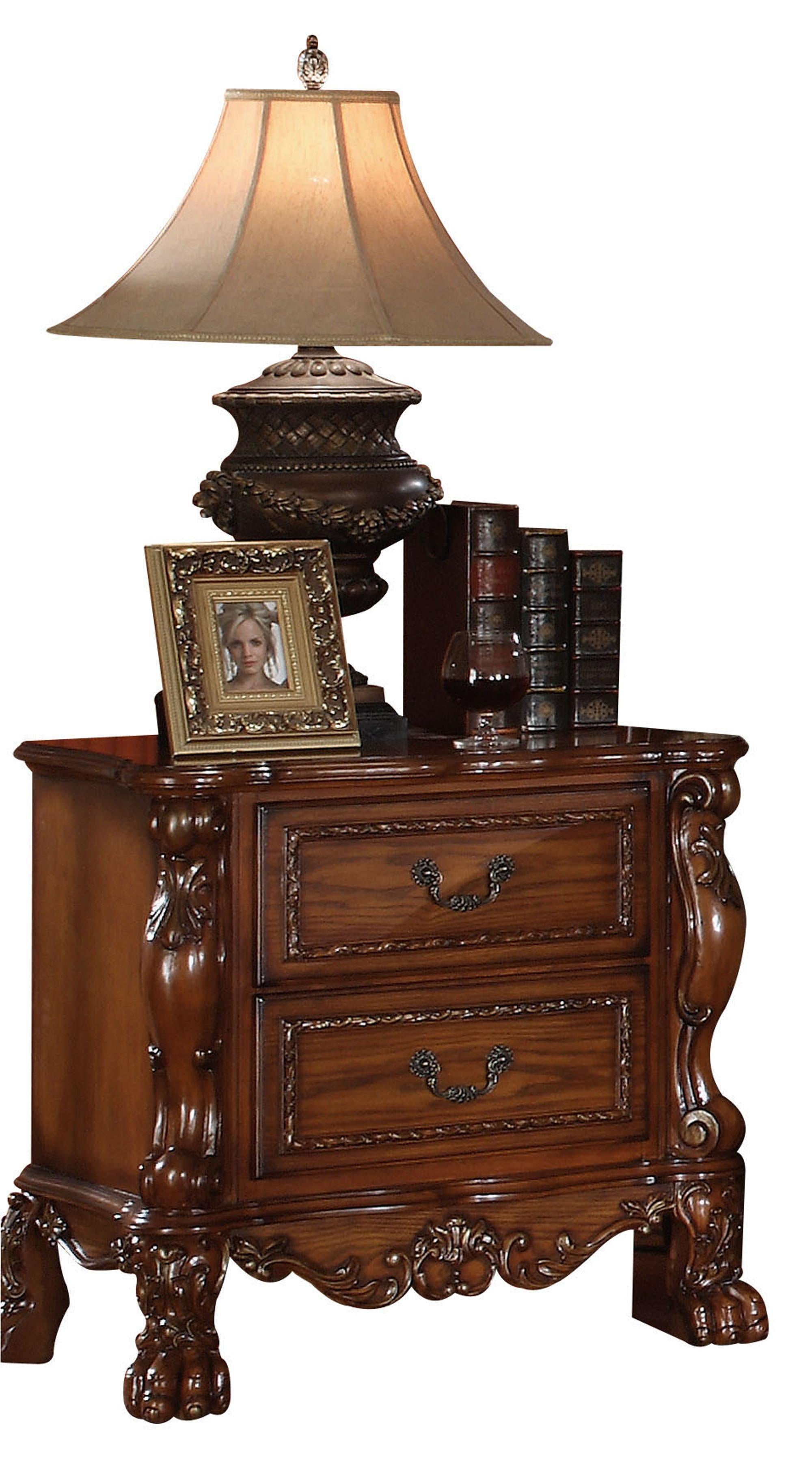 Dresden Cherry Oak Nightstand - Luxury Home Furniture (MI)