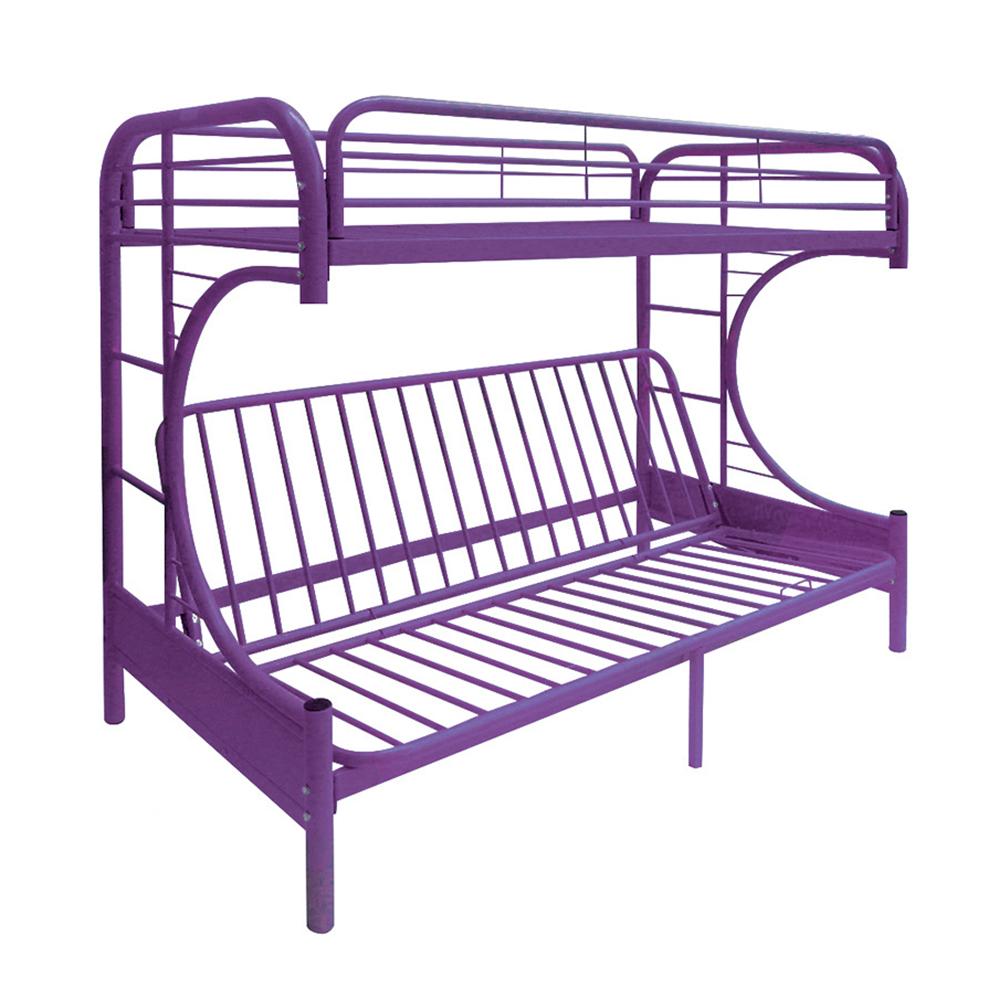 Eclipse Purple Bunk Bed (Twin/Full/Futon) - Luxury Home Furniture (MI)