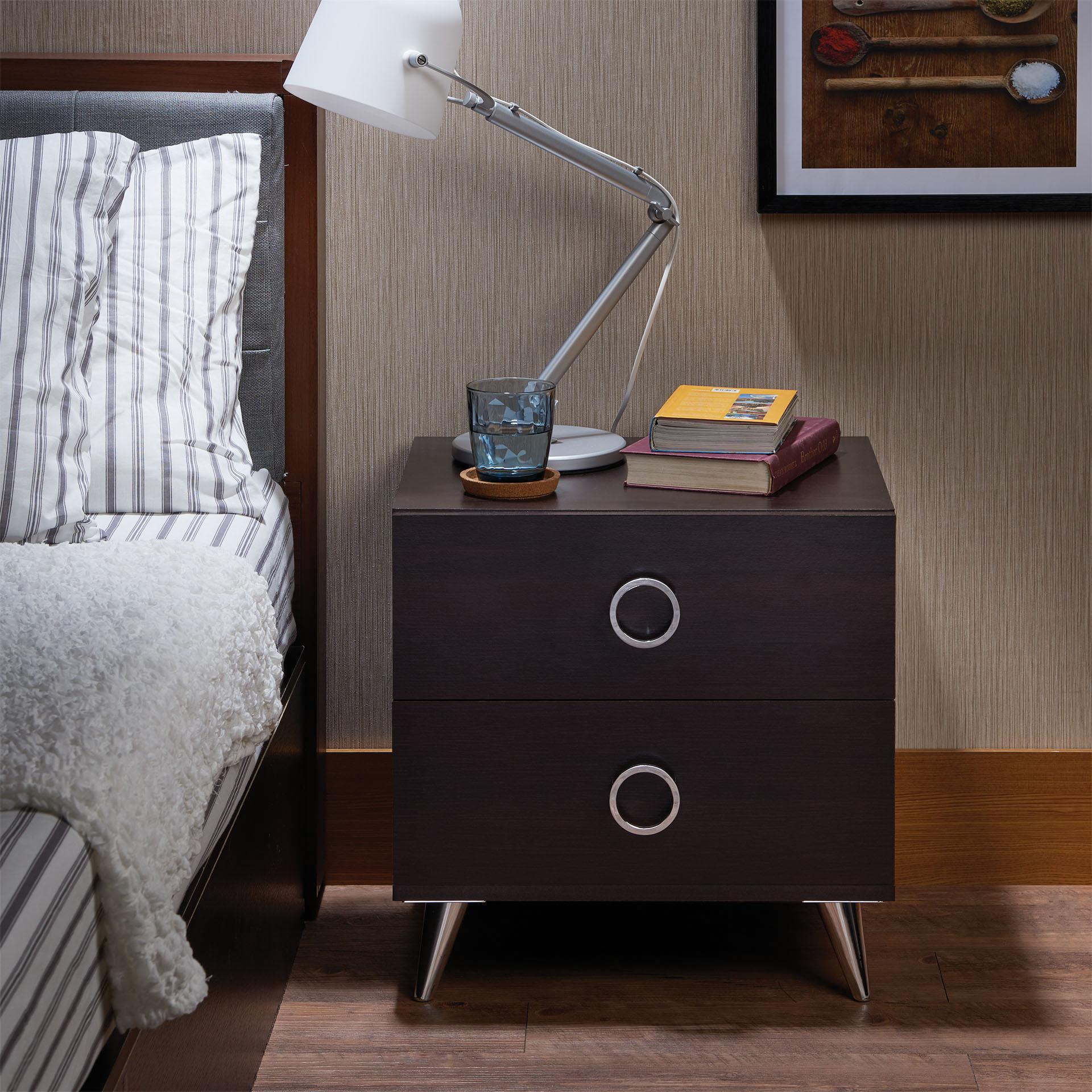 Elms Espresso Accent Table - Luxury Home Furniture (MI)