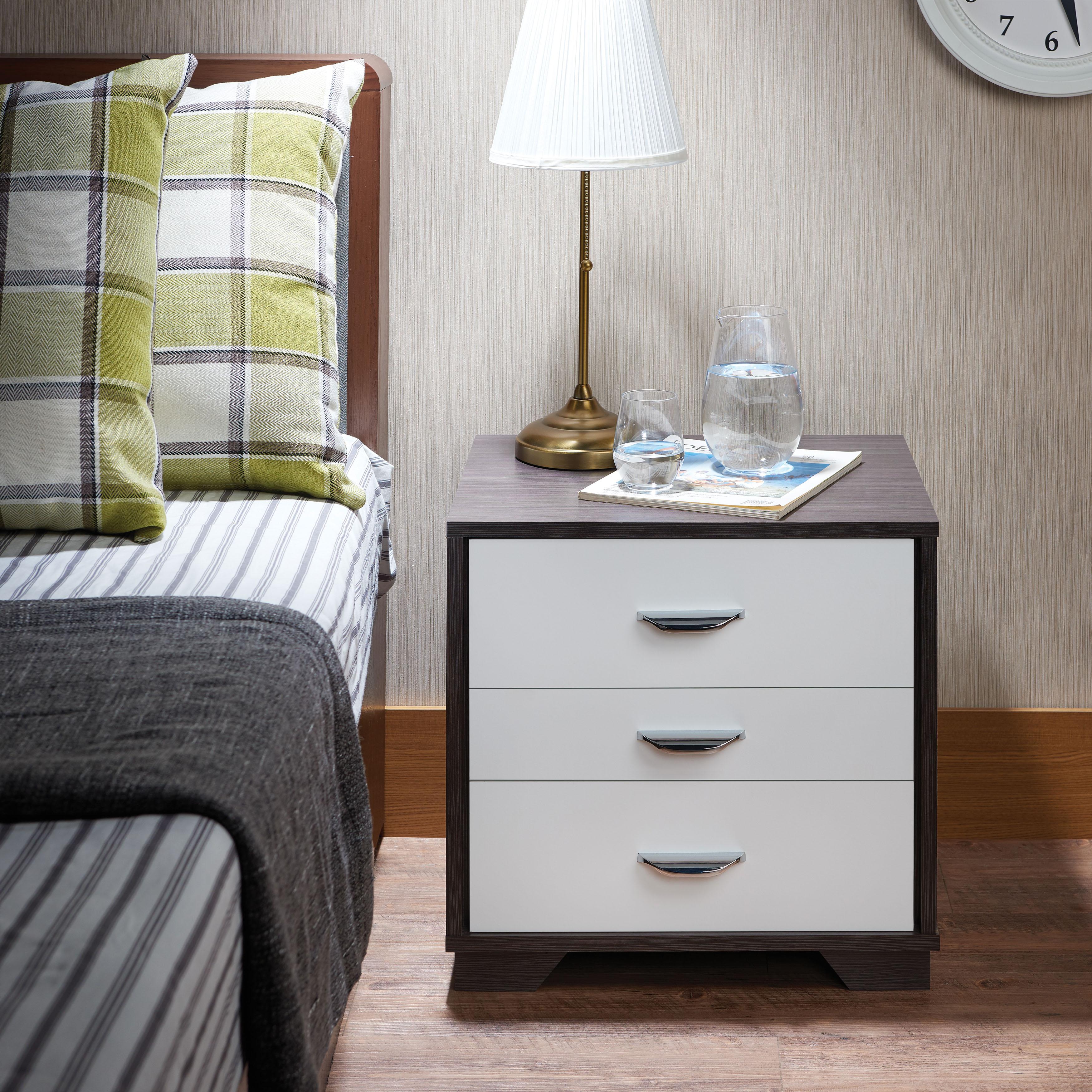 Eloy White & Black Accent Table - Luxury Home Furniture (MI)