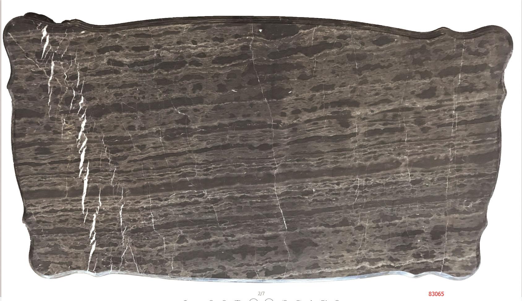 Eustoma Marble & Walnut Coffee Table - Luxury Home Furniture (MI)