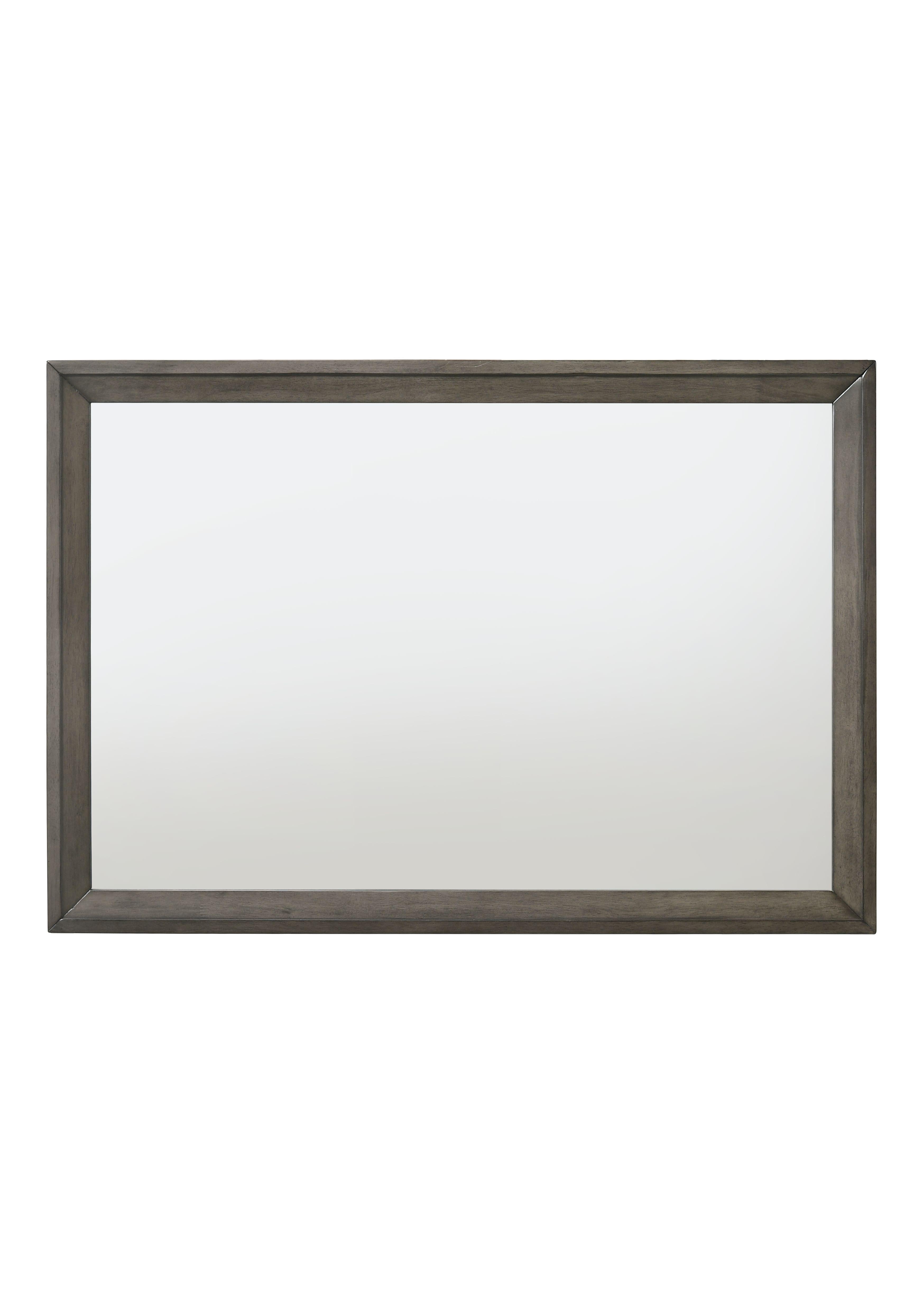 Escher Gray Oak Mirror - Luxury Home Furniture (MI)