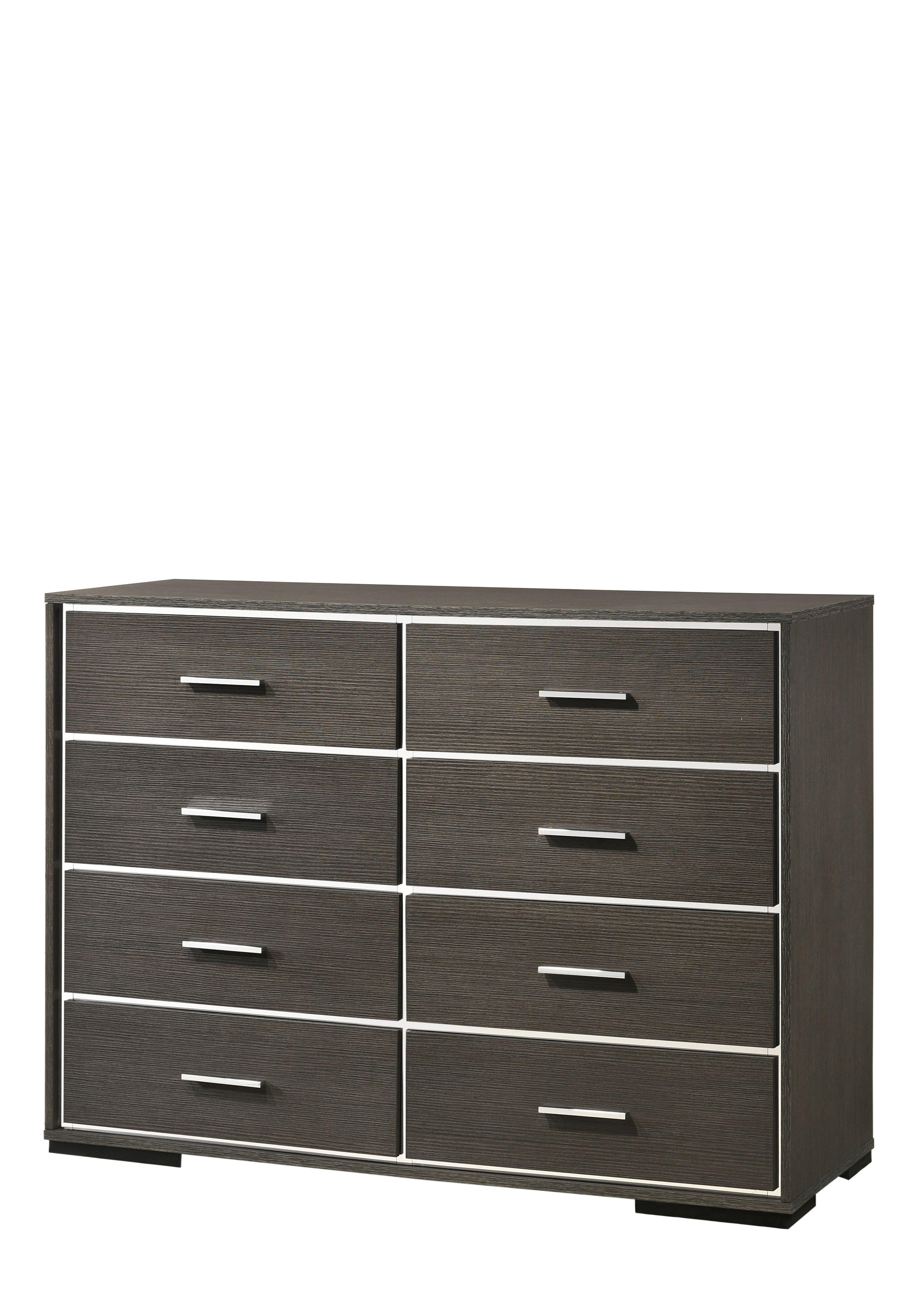 Escher Gray Oak Dresser - Luxury Home Furniture (MI)