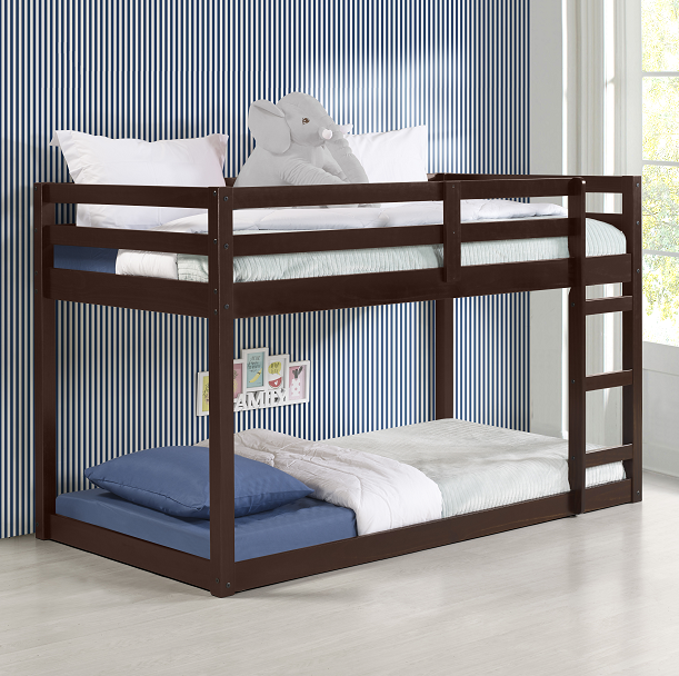 Gaston Espresso Loft Bed - Luxury Home Furniture (MI)