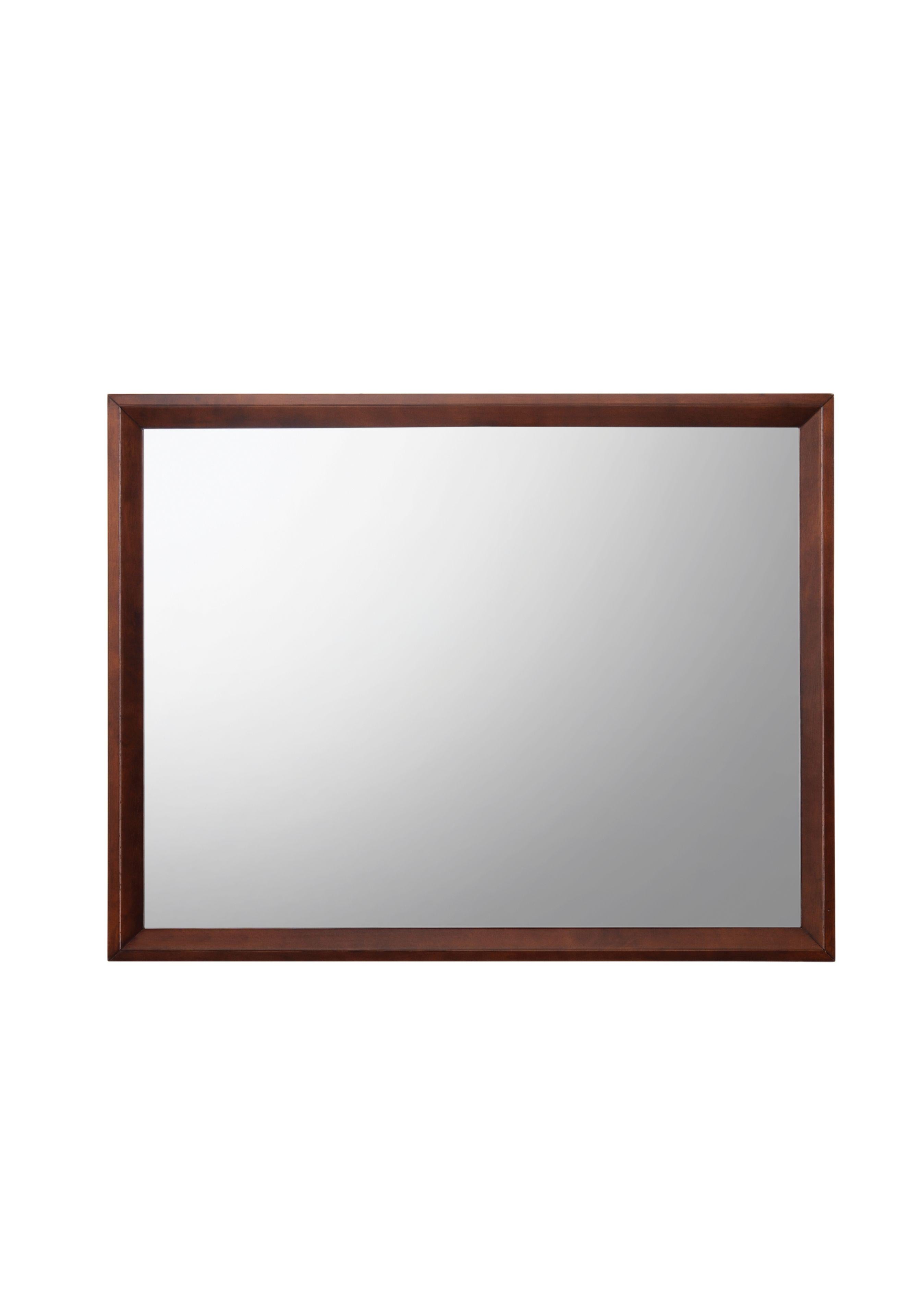 Ilana Brown Cherry Mirror - Luxury Home Furniture (MI)