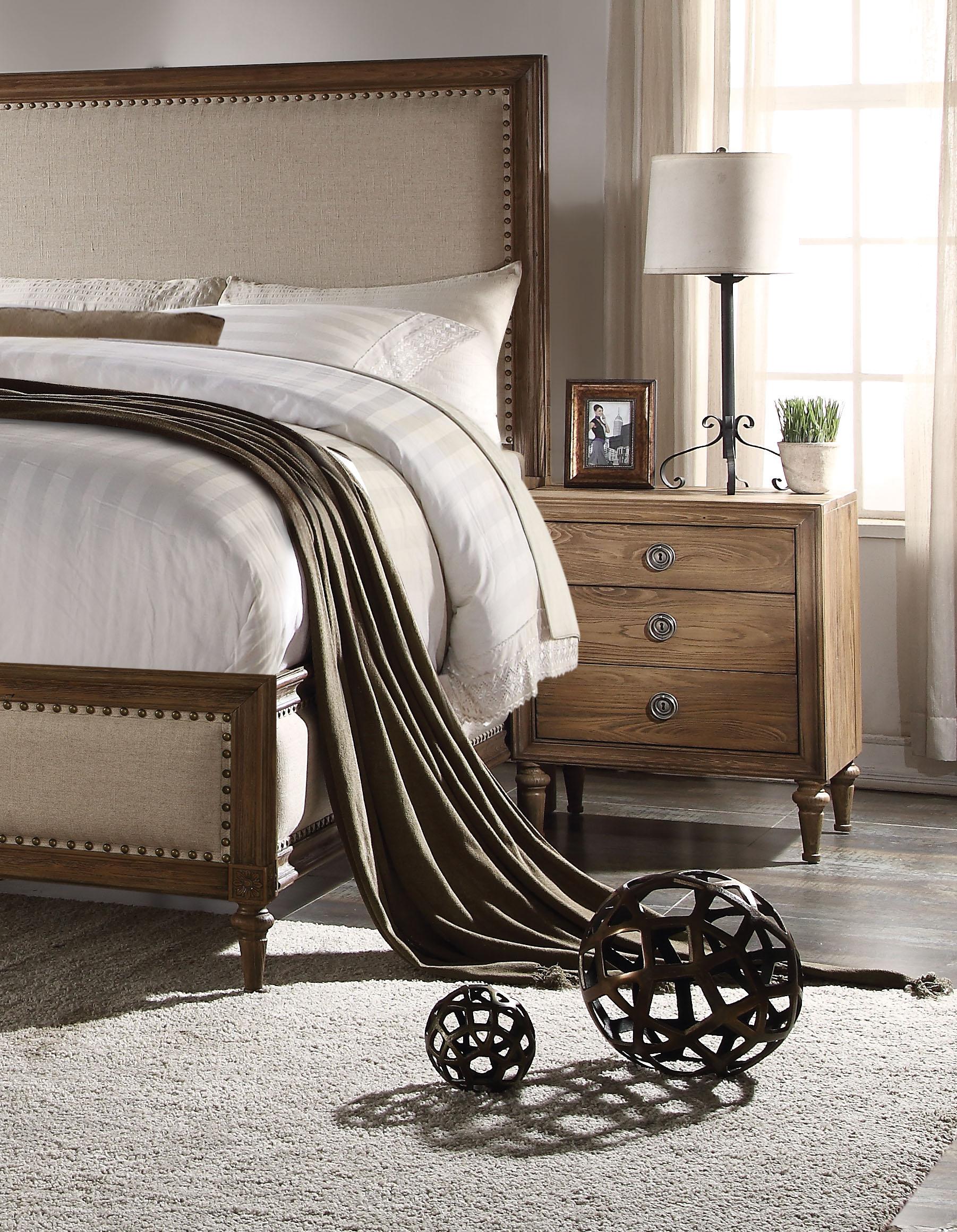Inverness Reclaimed Oak Nightstand - Luxury Home Furniture (MI)