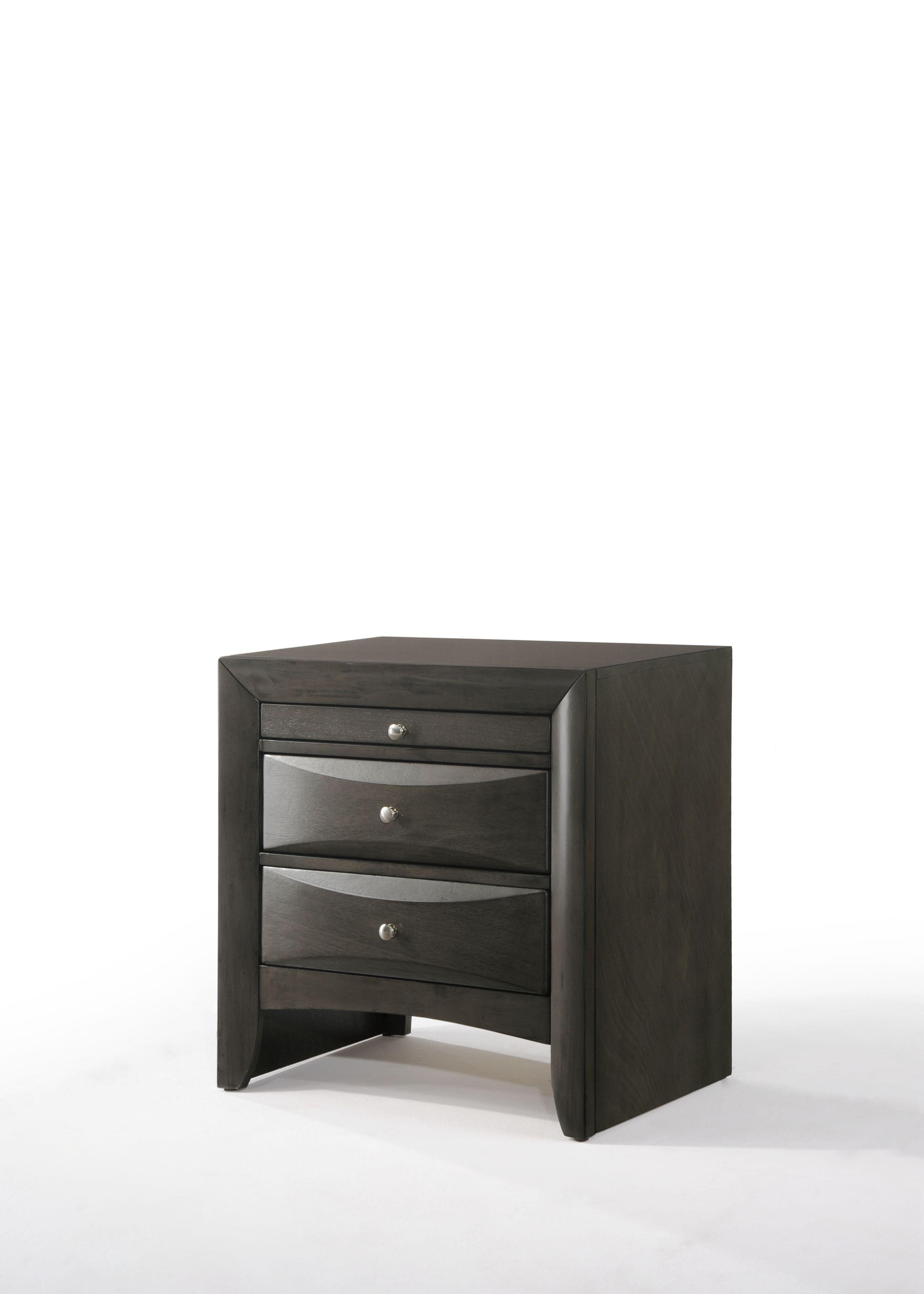 Ireland Gray Oak Nightstand - Luxury Home Furniture (MI)