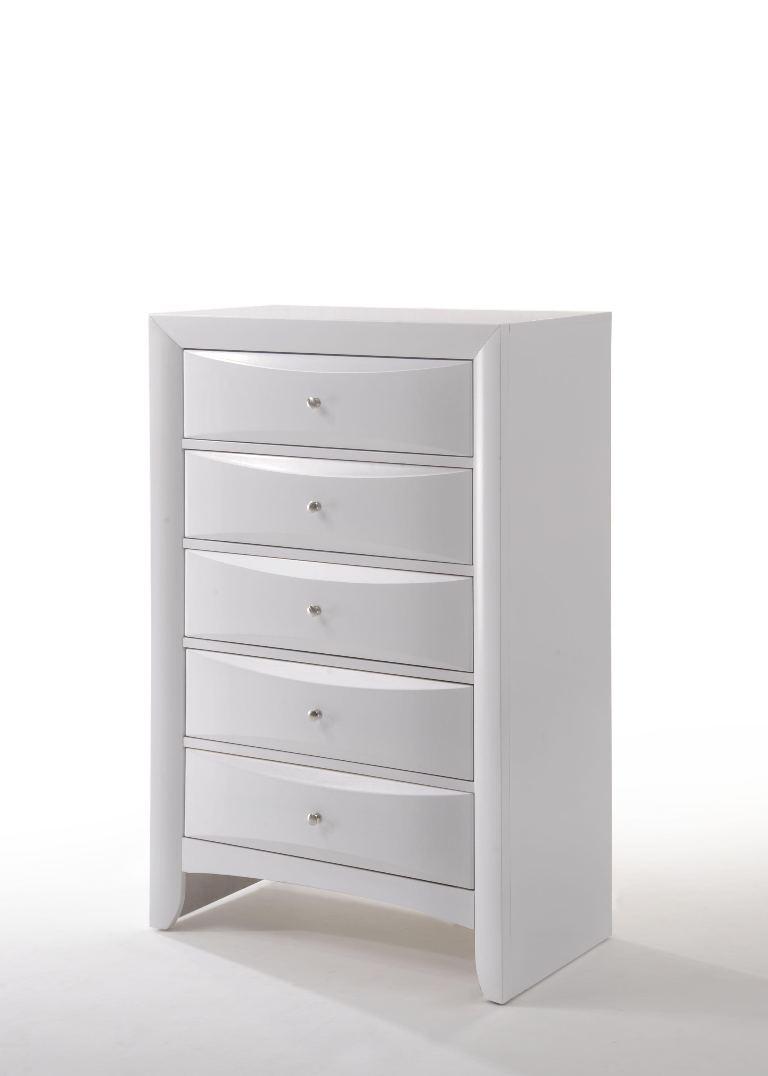 Ireland White Chest - Luxury Home Furniture (MI)