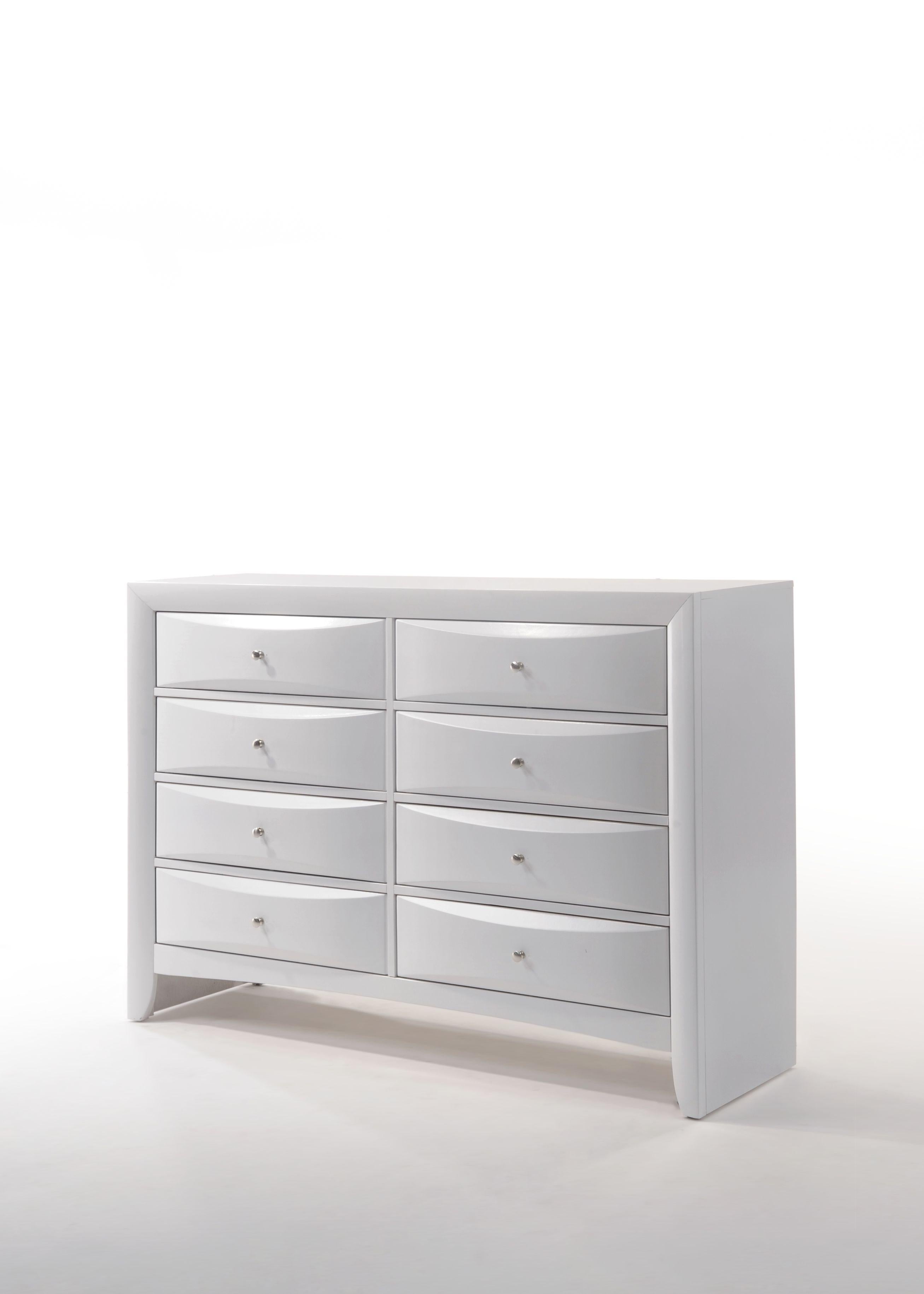 Ireland White Dresser - Luxury Home Furniture (MI)