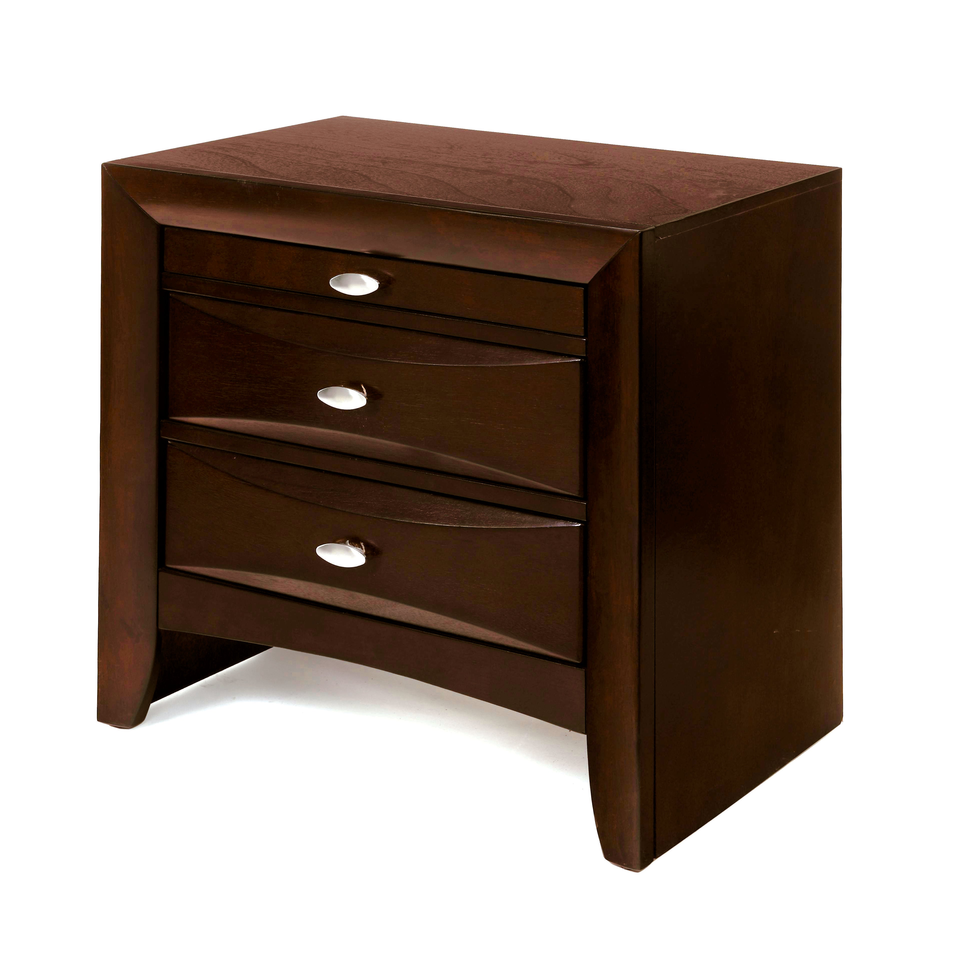 Ireland Espresso Nightstand - Luxury Home Furniture (MI)