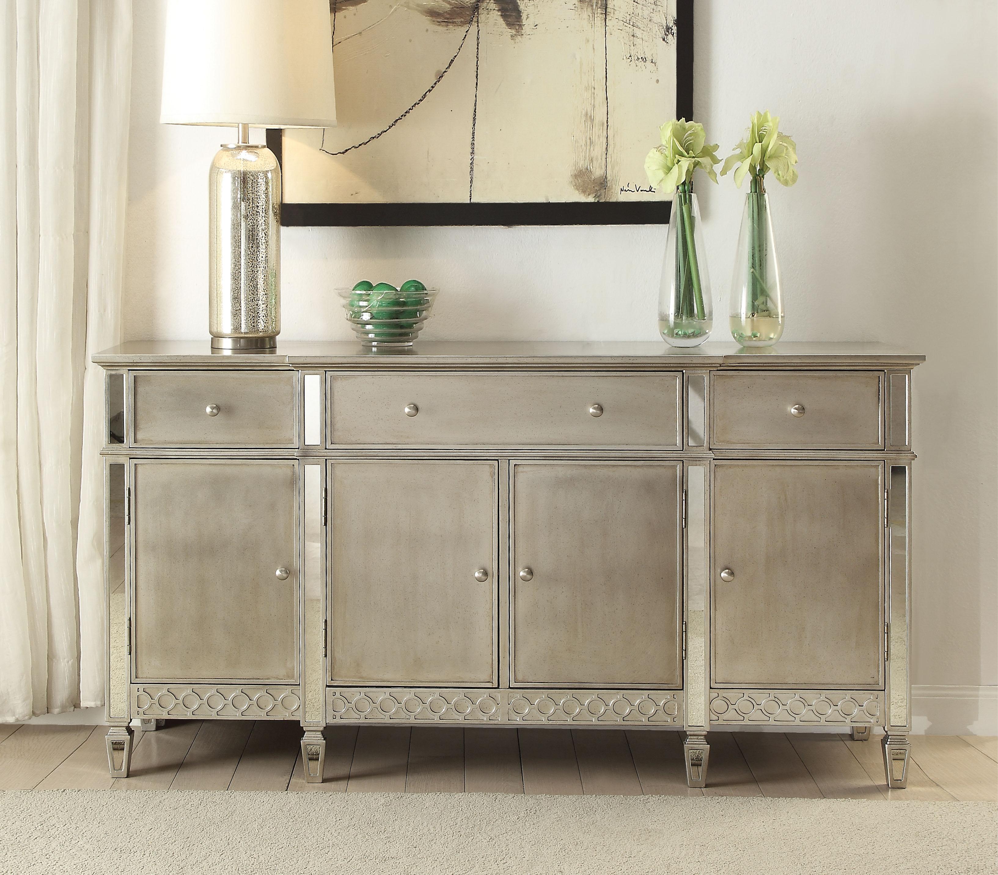 Kacela Champagne Server - Luxury Home Furniture (MI)